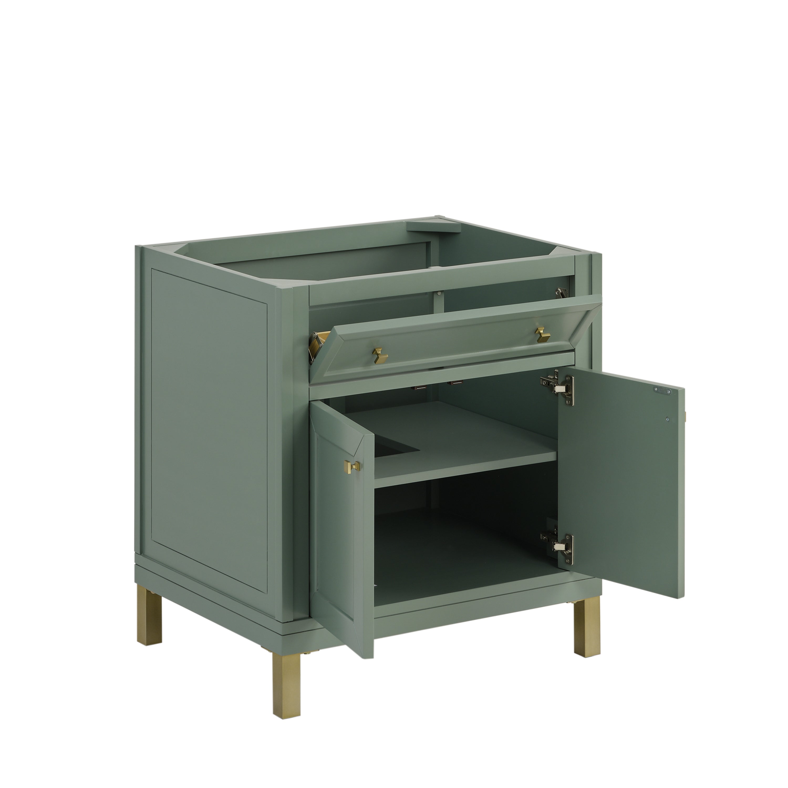 James Martin Vanities Chicago 30" Single Vanity - Smokey Celadon