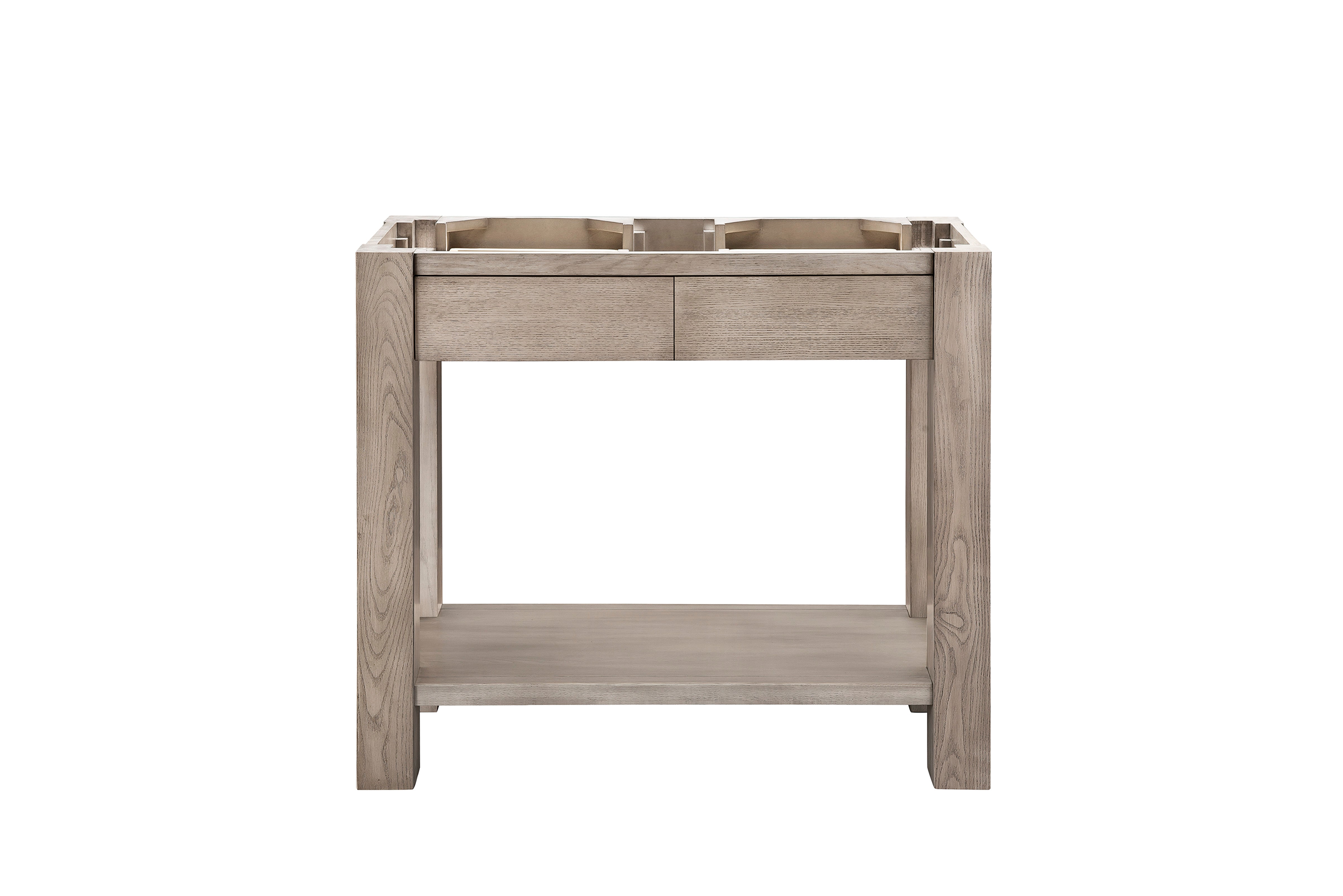 James Martin Brooklyn 39.5" Single Console Vanity with Platinum Ash