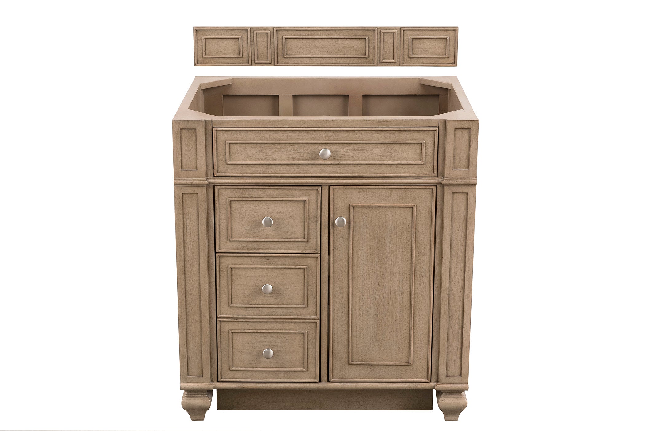 James Martin Vanities Bristol 30" Single Vanity - Whitewashed Walnut