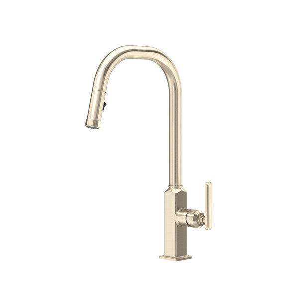 Rohl Apothecary Pull-Down Kitchen Faucet with U-Spout