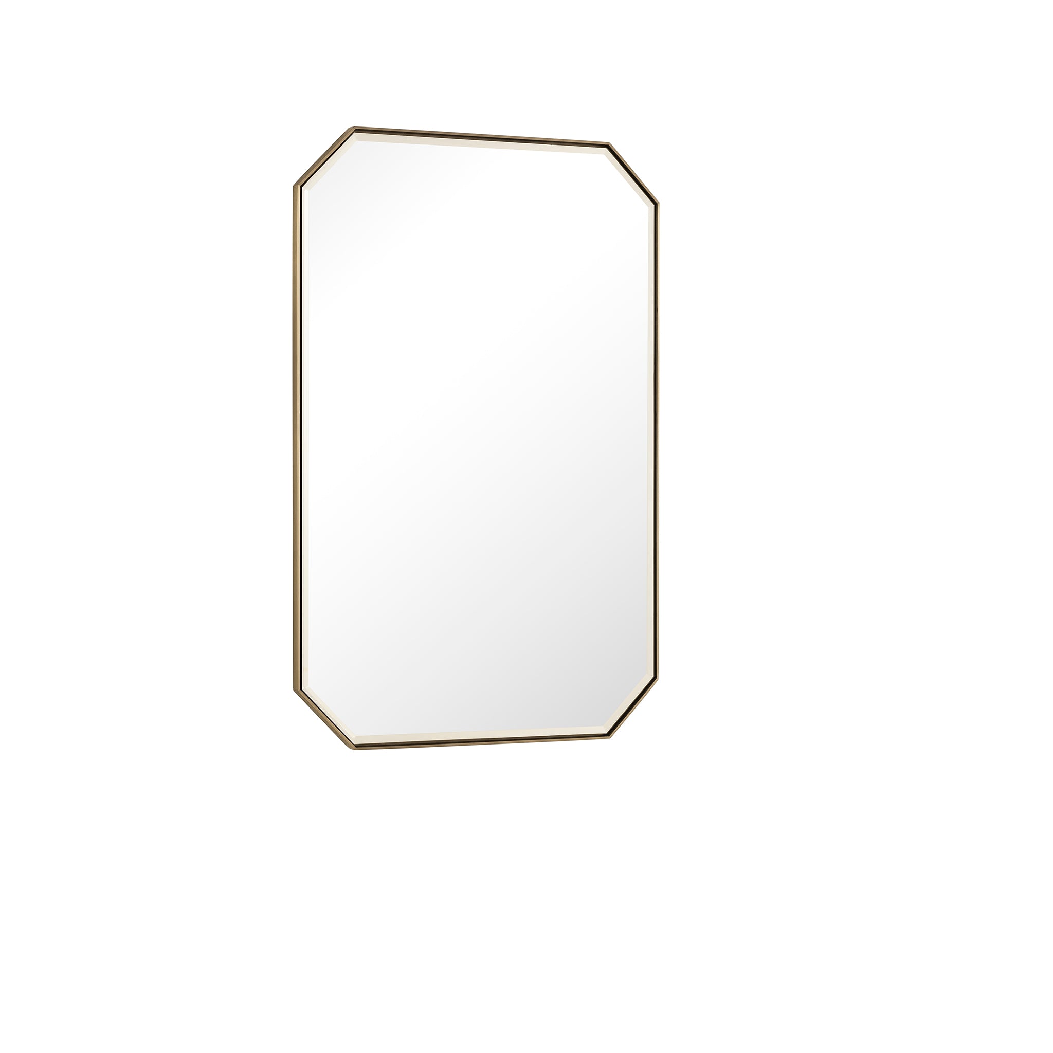 champagne brass Mirror