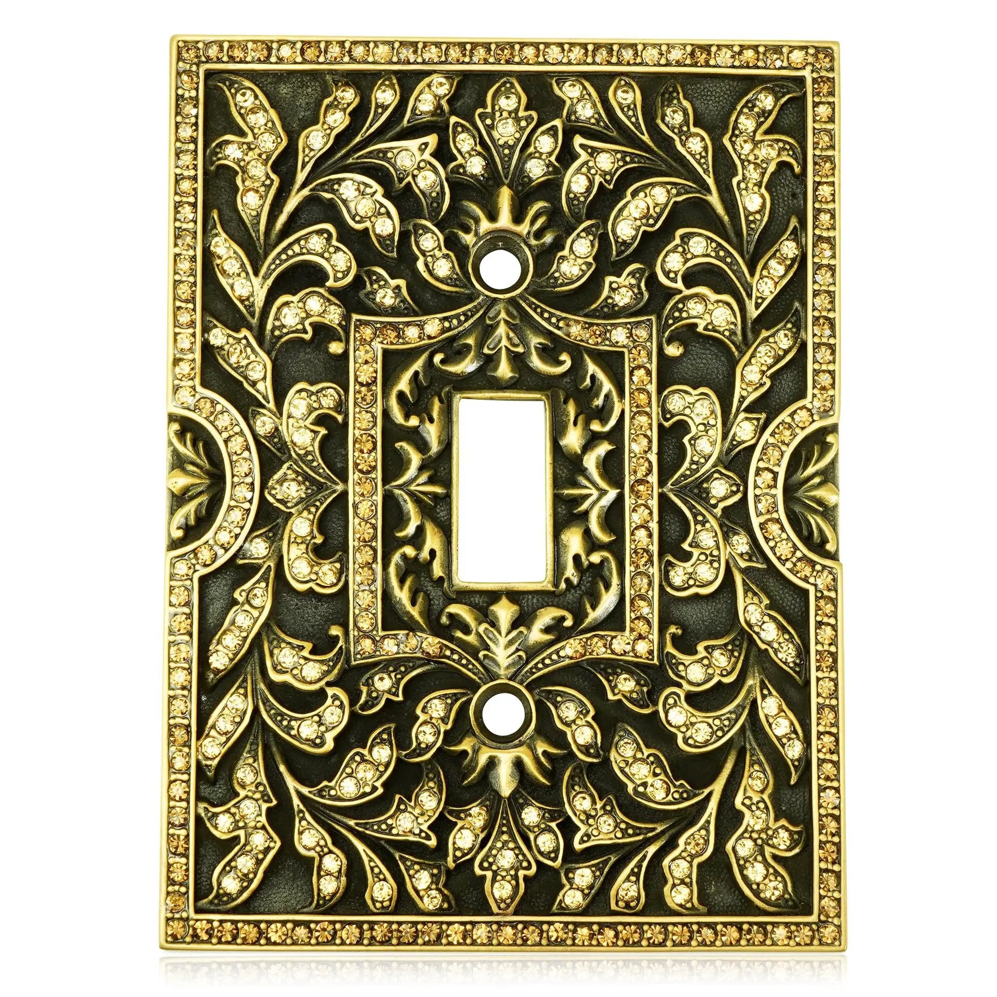 museum gold cover plate