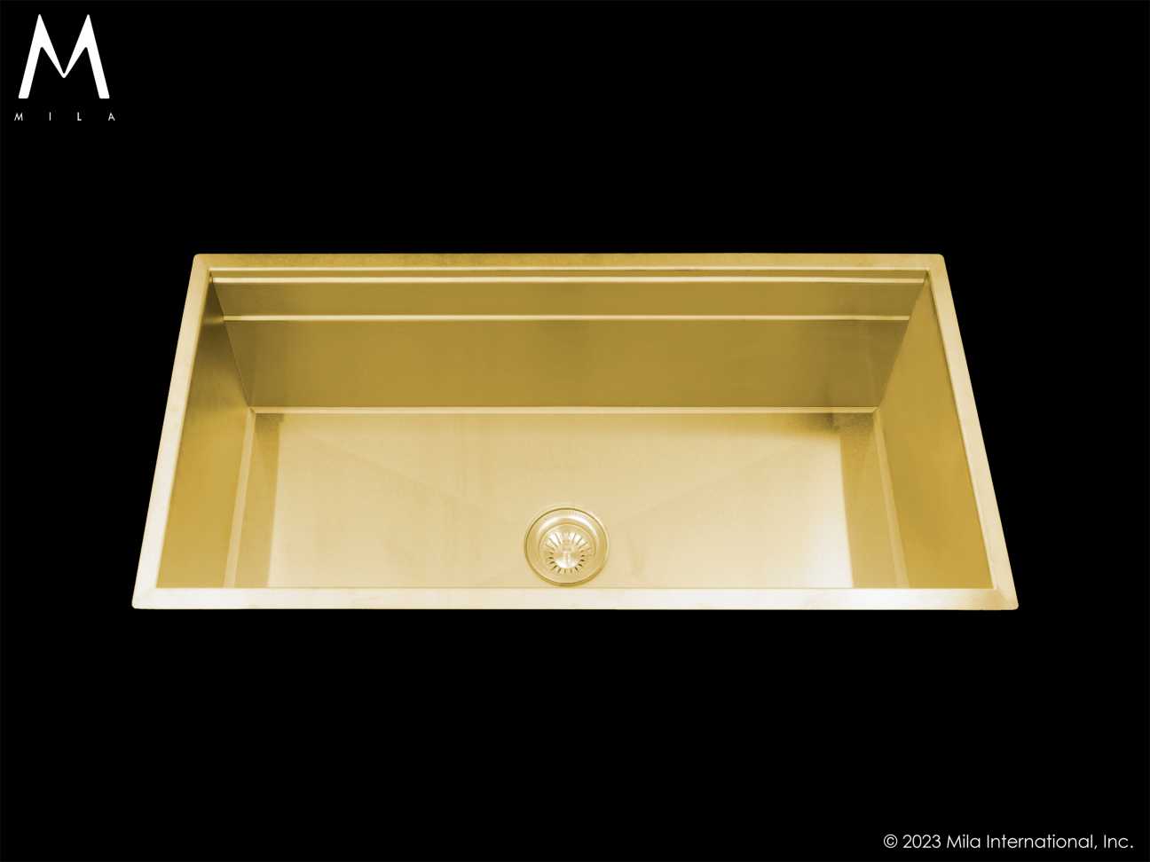 MILA WORKSTATION Single Bowl Flush-Mount 33 x 18.5 Kitchen Sink