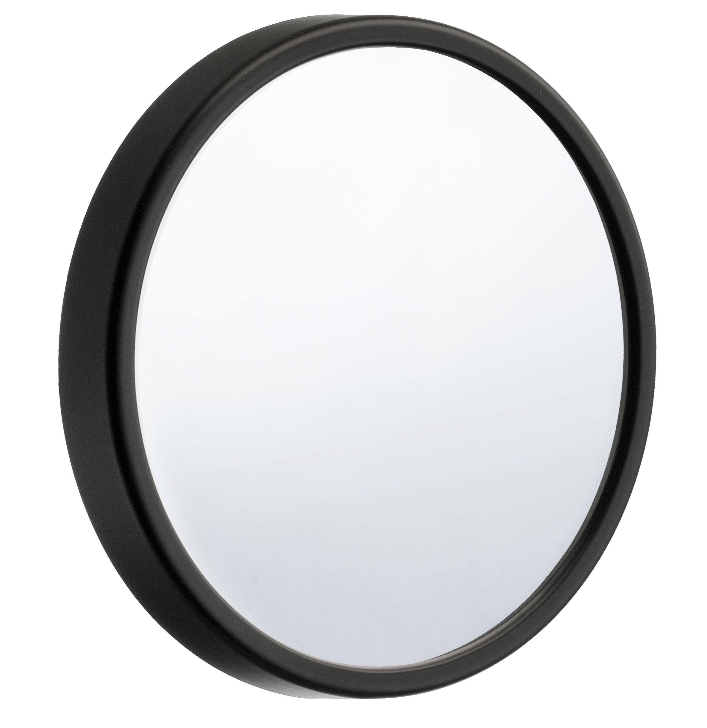 matte black make-up mirror