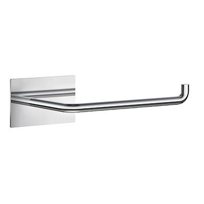 chromed stainless steel toilet roll holder