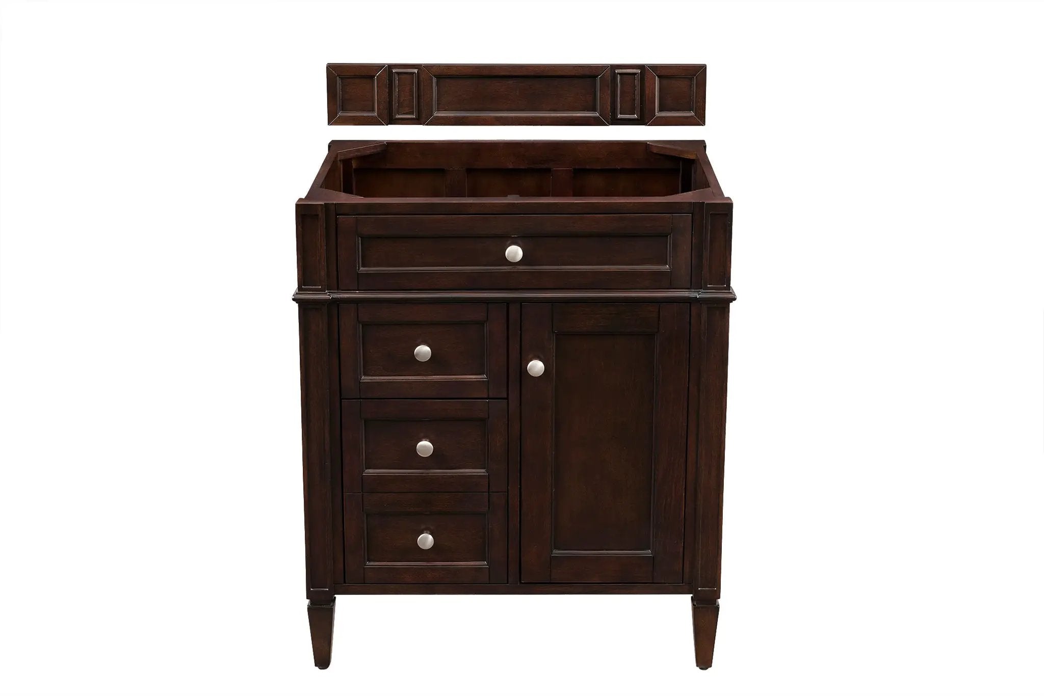 burnished mahogany vanity