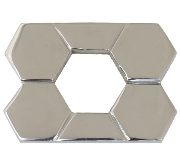 polished nickel pull