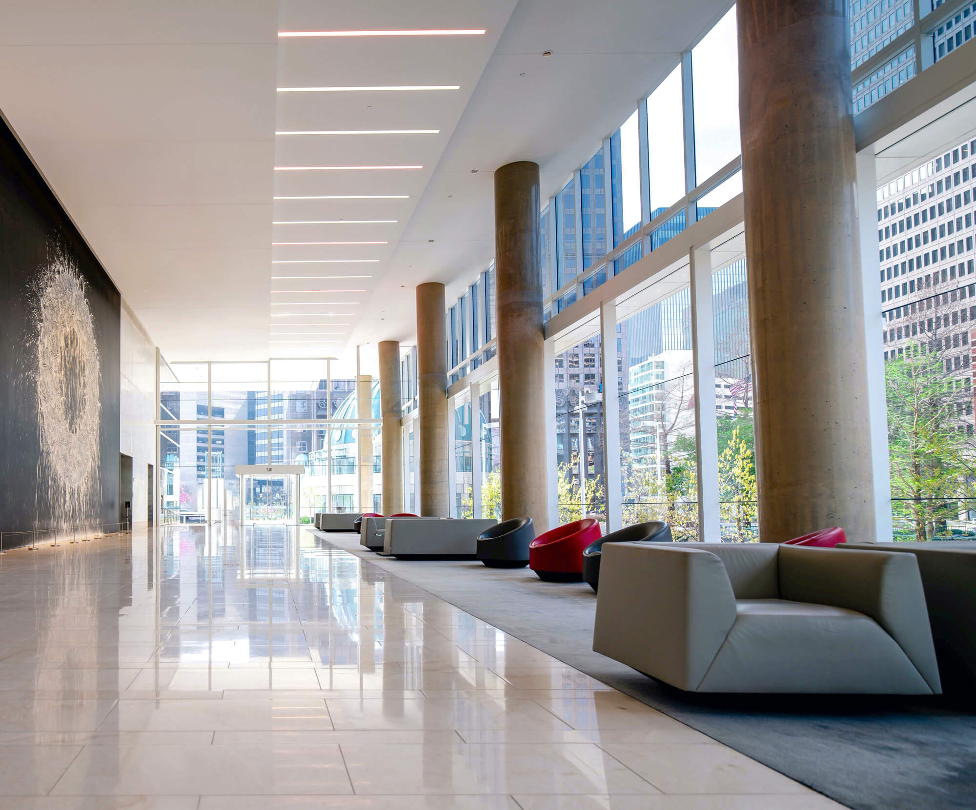 matte white recessed