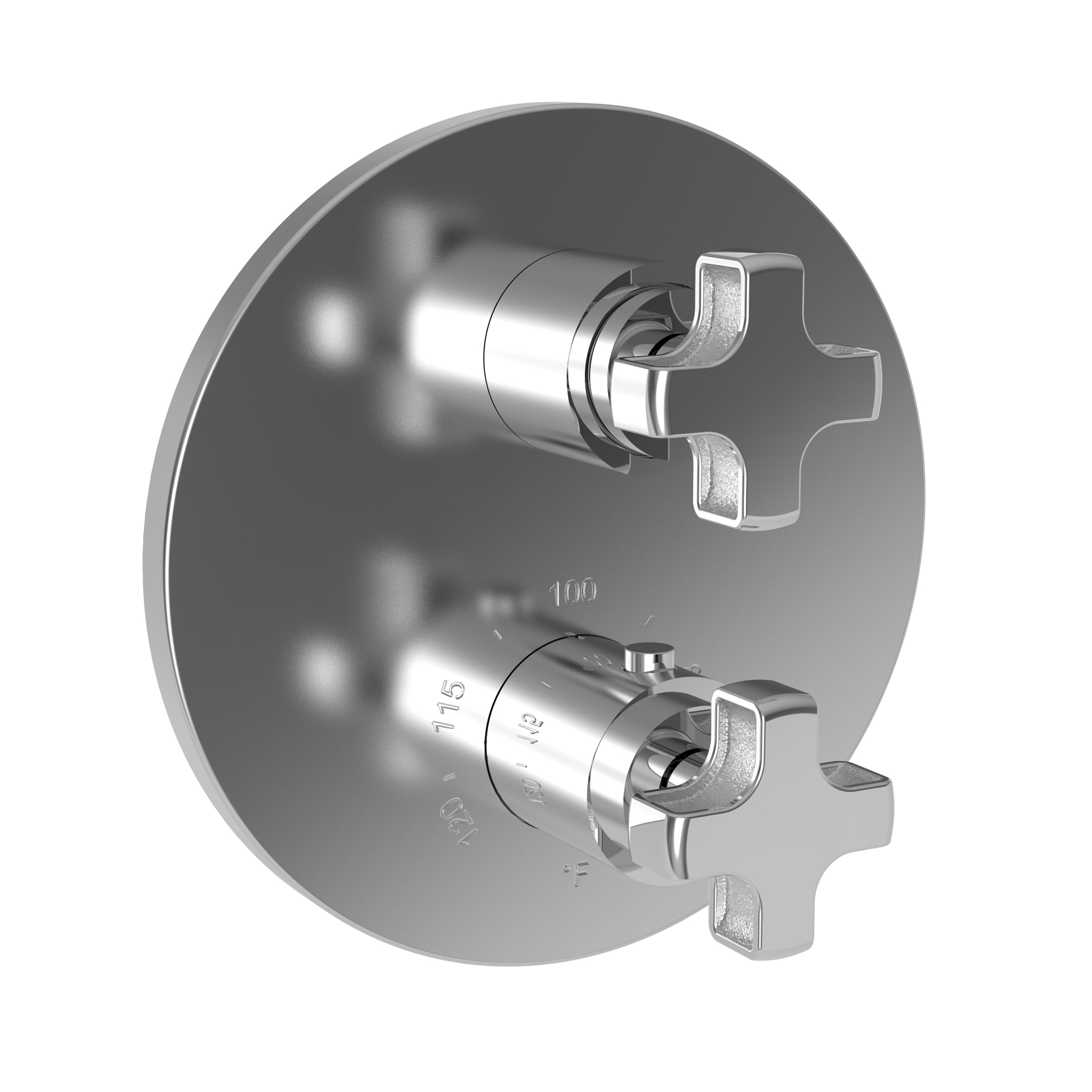 polished chrome trim plate