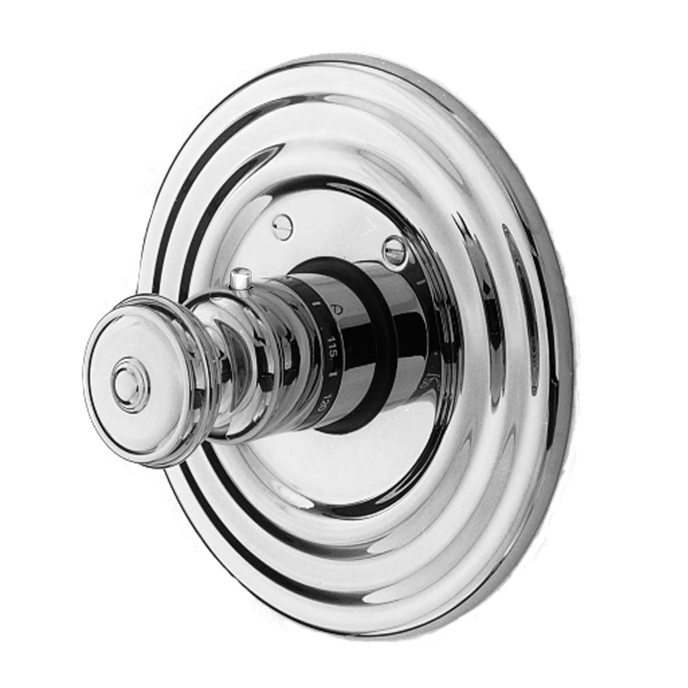 polished chrome trim plate