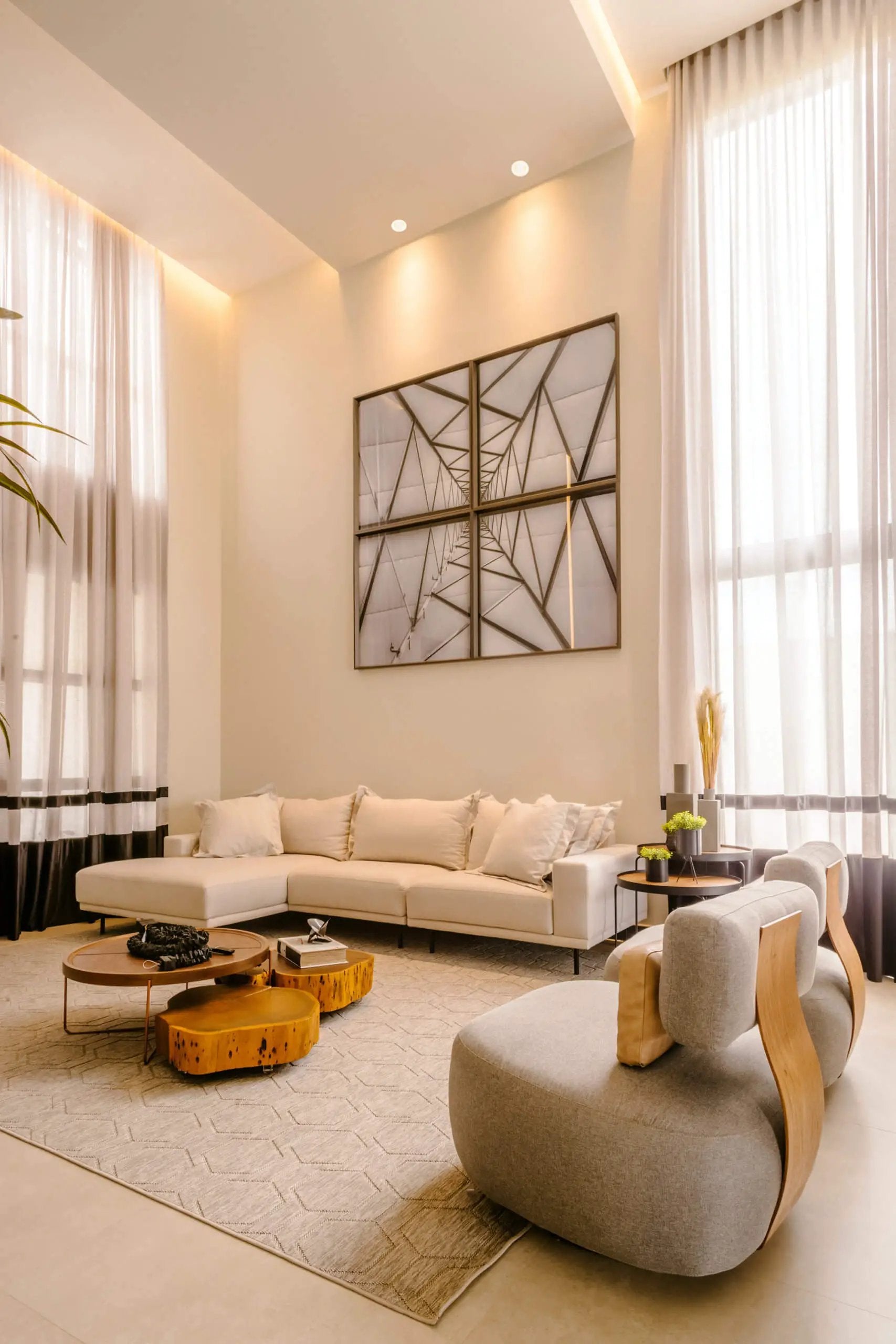 white recessed