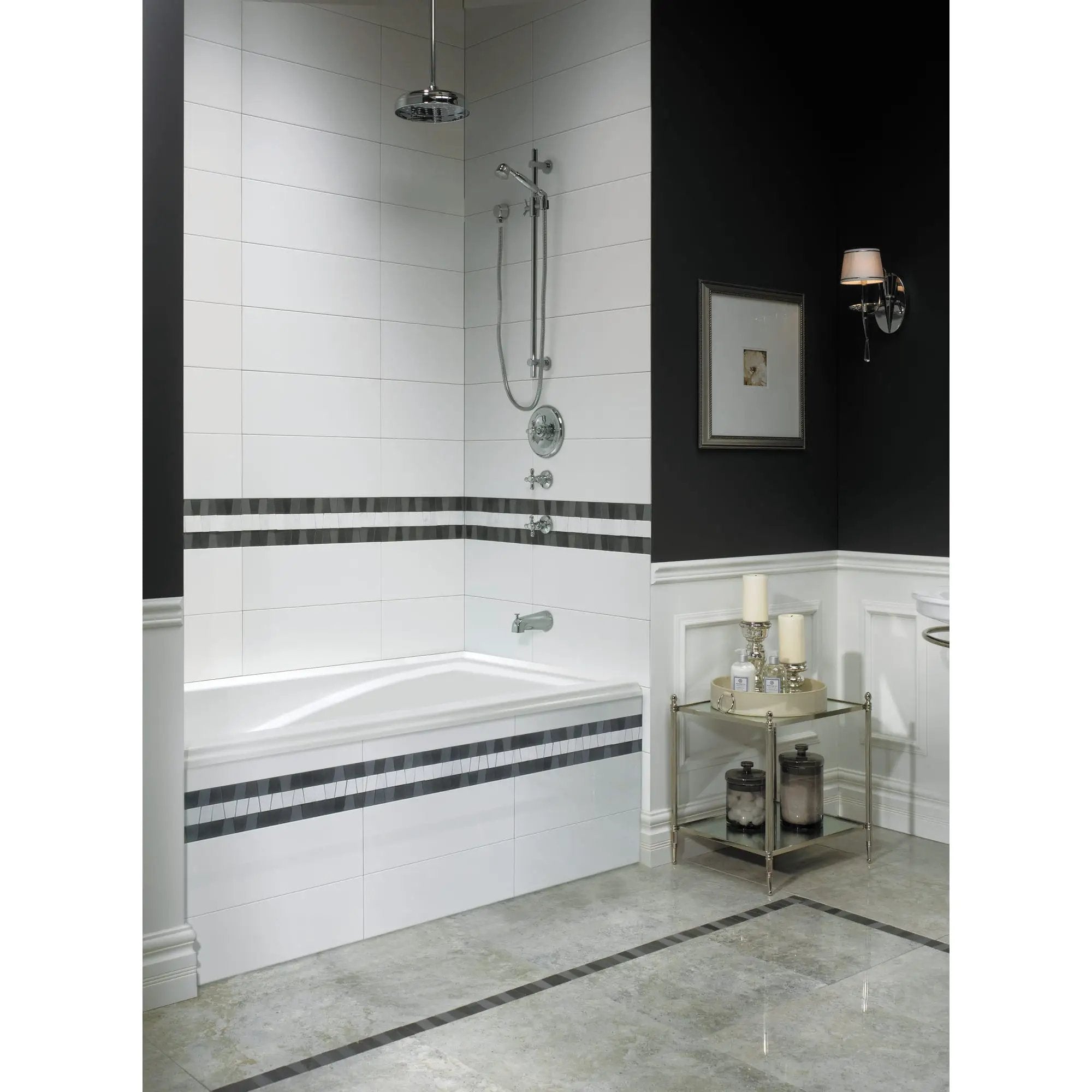 white bathtub