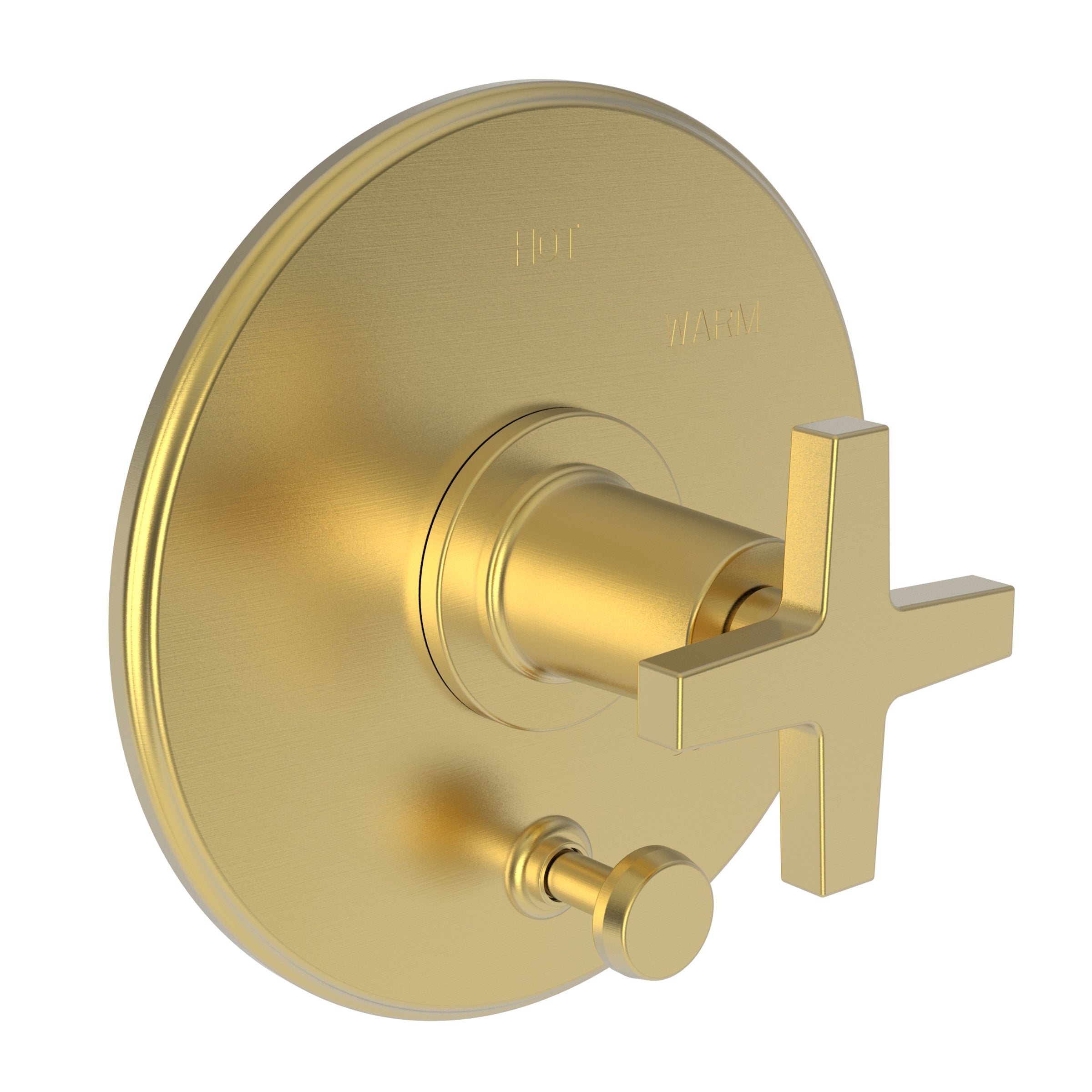 Newport Brass Dorrance Balanced Pressure Tub & Shower Diverter Plate with Handle. Less Showerhead, arm and flange.