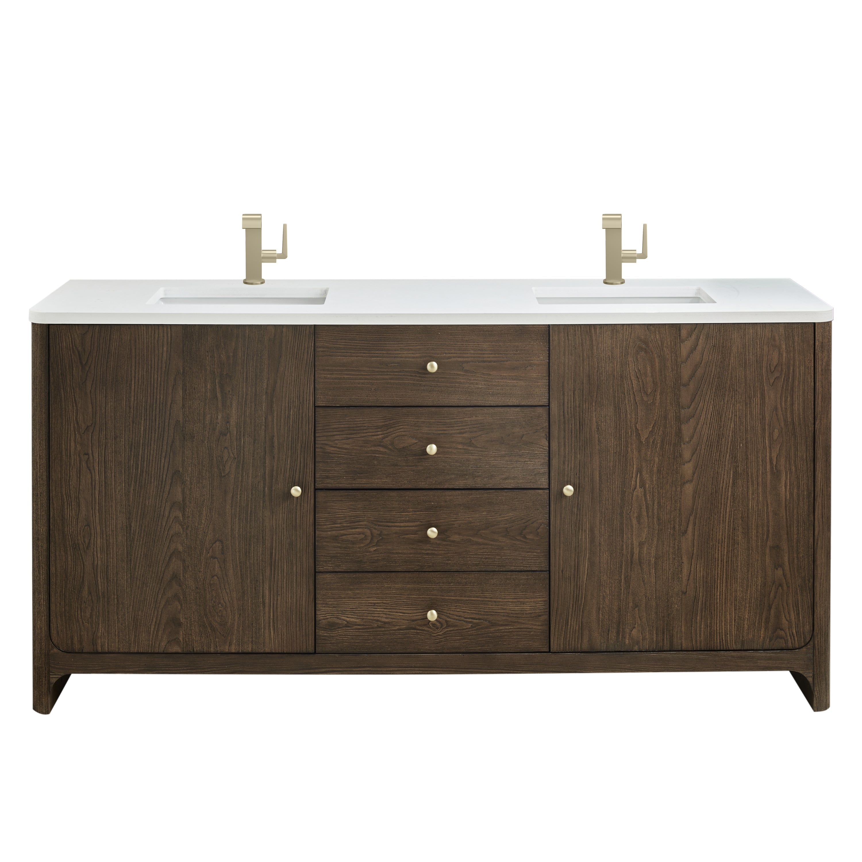 James Martin Vanities Gracyn 72" Double Vanity - Sable