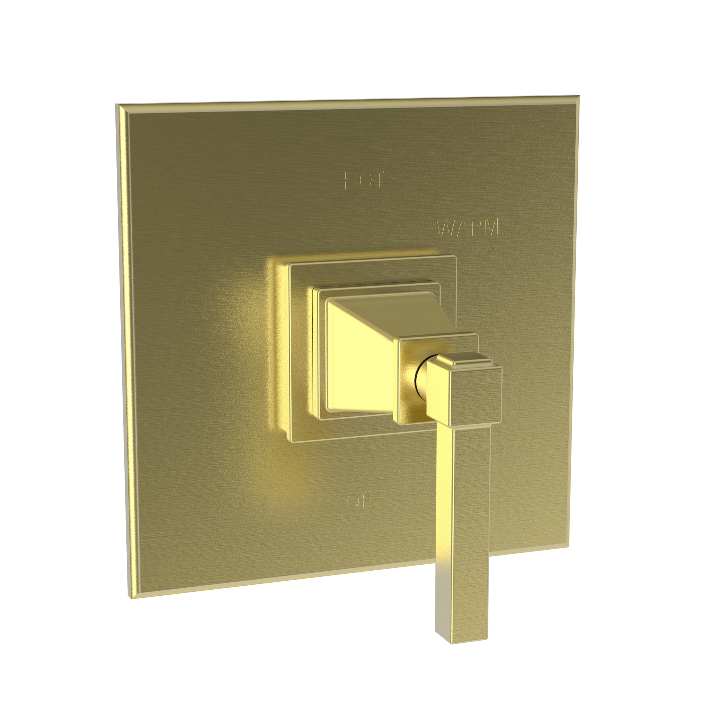 Newport Brass Malvina Balanced Pressure Shower Trim Plate with Handle. Less showerhead, arm and flange.