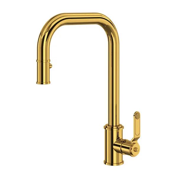Rohl Armstrong Pull-Down Kitchen Faucet with U-Spout by Rohl