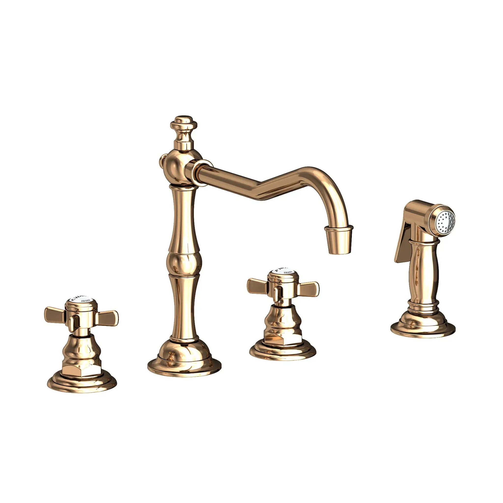 Newport Brass Fairfield Kitchen Faucet with Side Spray by Newport Brass