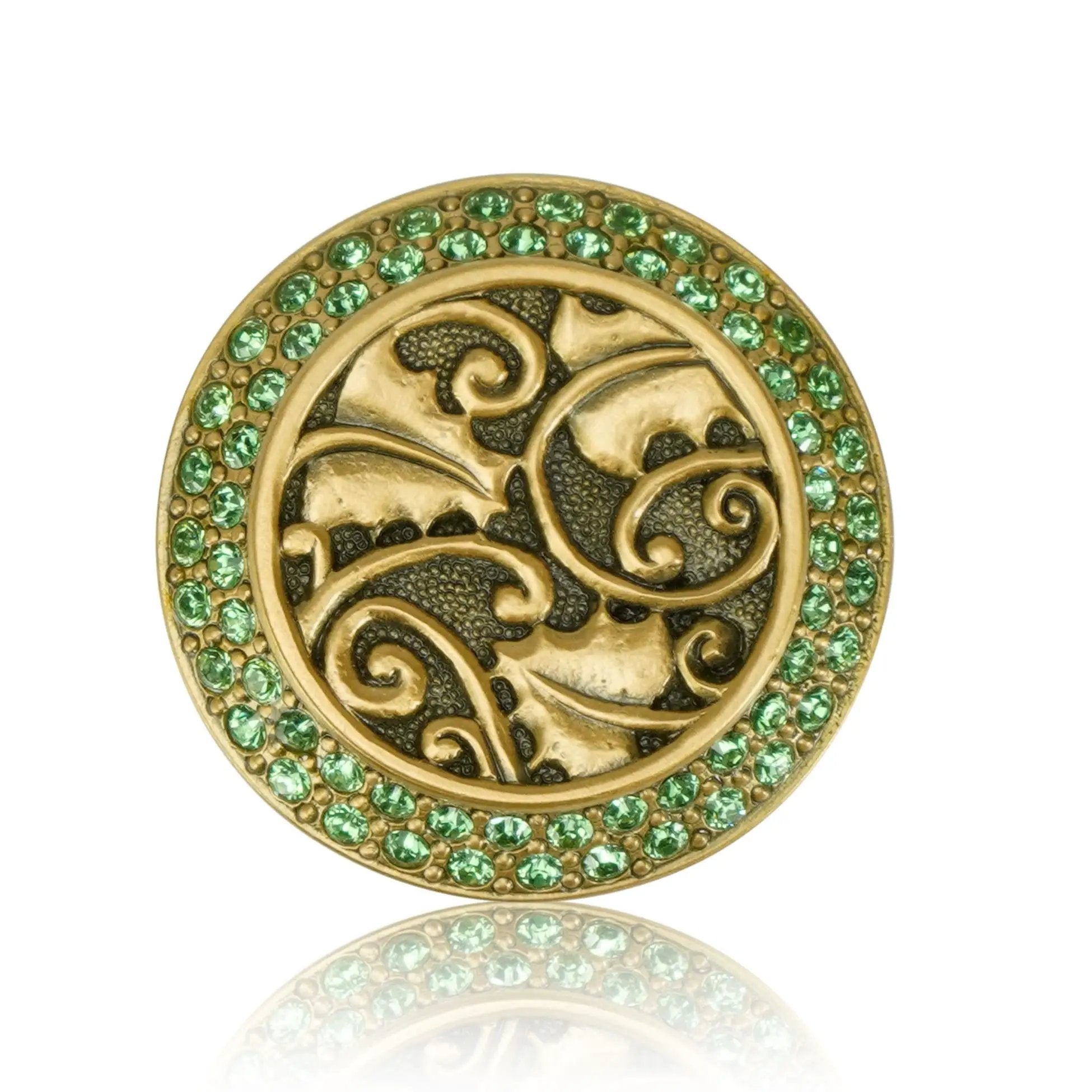 museum gold knob