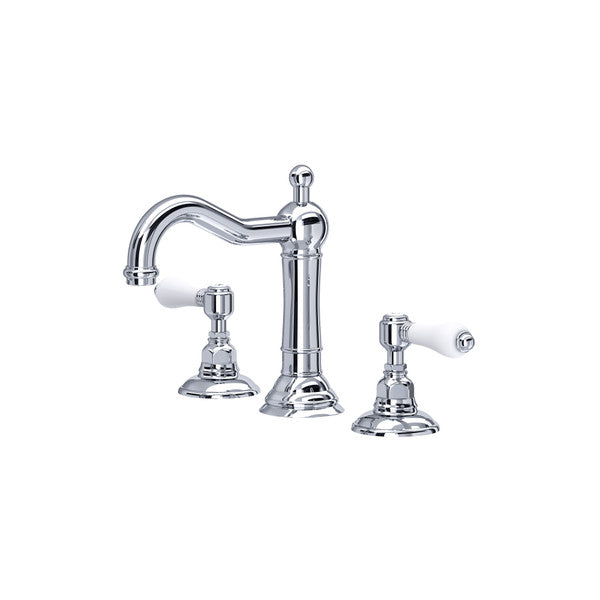 polished chrome bathroom faucet