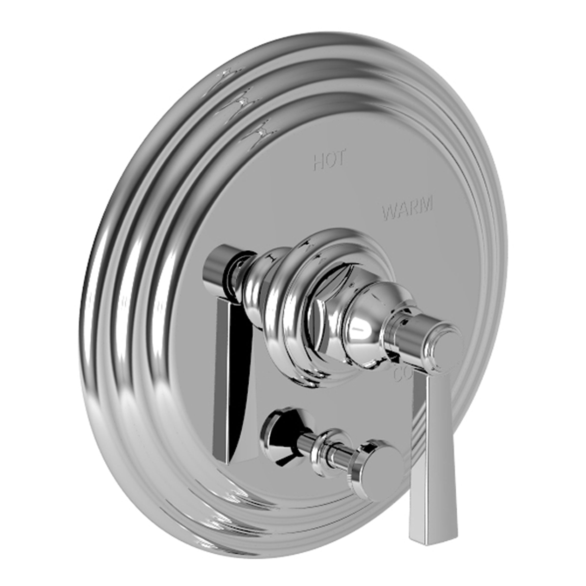 Polished Chrome Diverter Plate