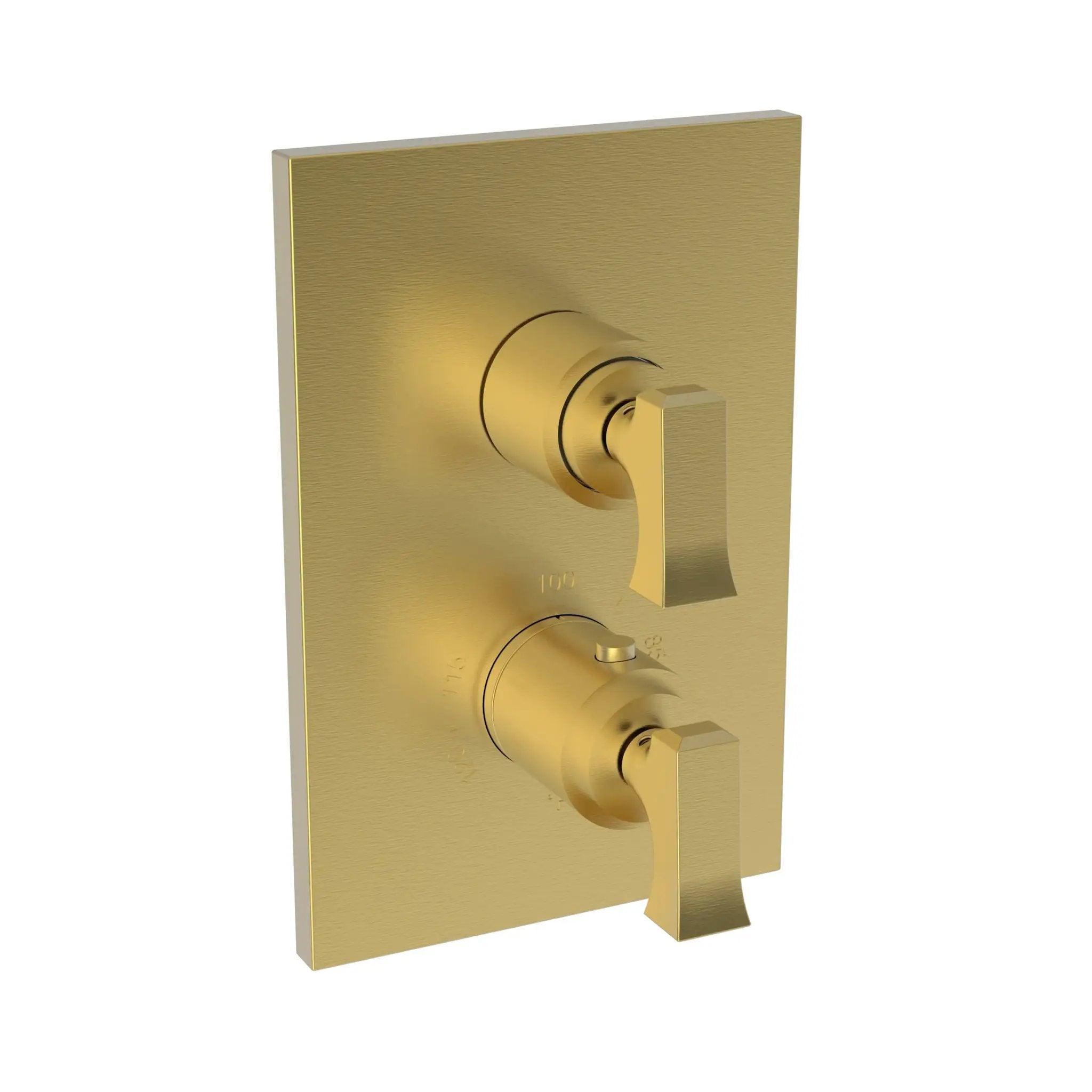 Newport Brass Joffrey 1/2" Square Thermostatic Trim Plate with Handle by Newport Brass