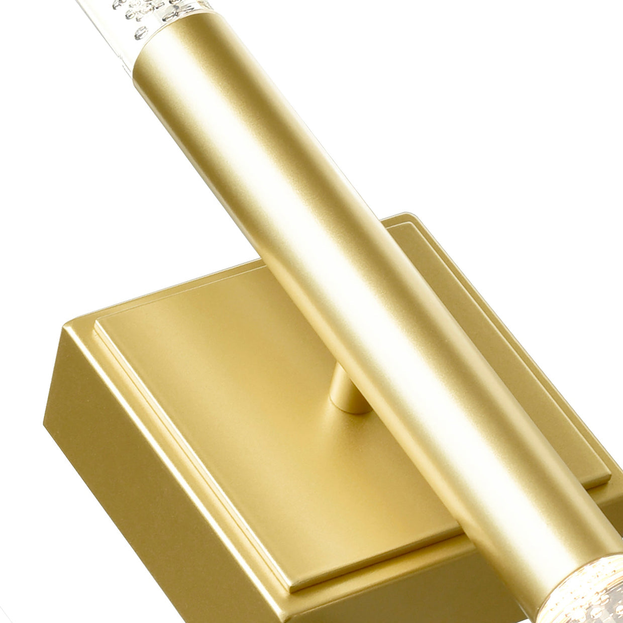 satin gold mount base