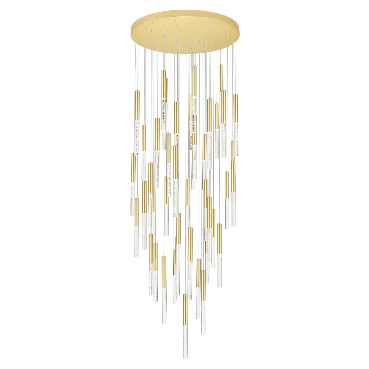 CWI Lighting Dragonswatch Integrated LED 32" 45 Pendant Chandelier by CWI Lighting