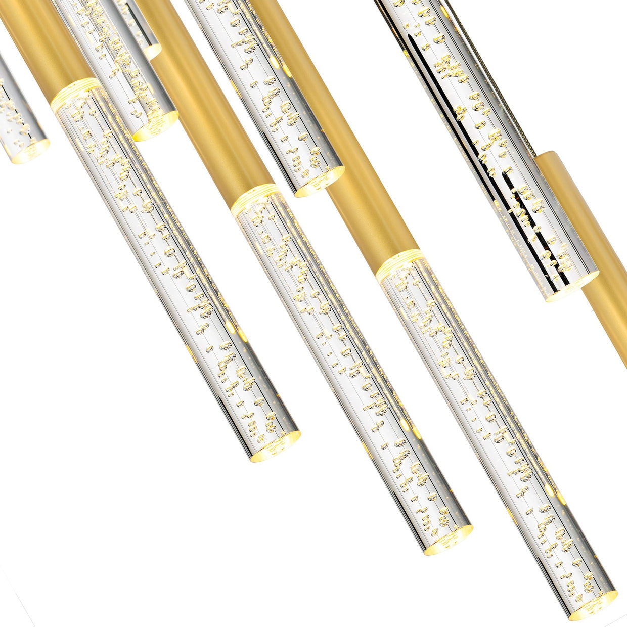 satin gold mount base