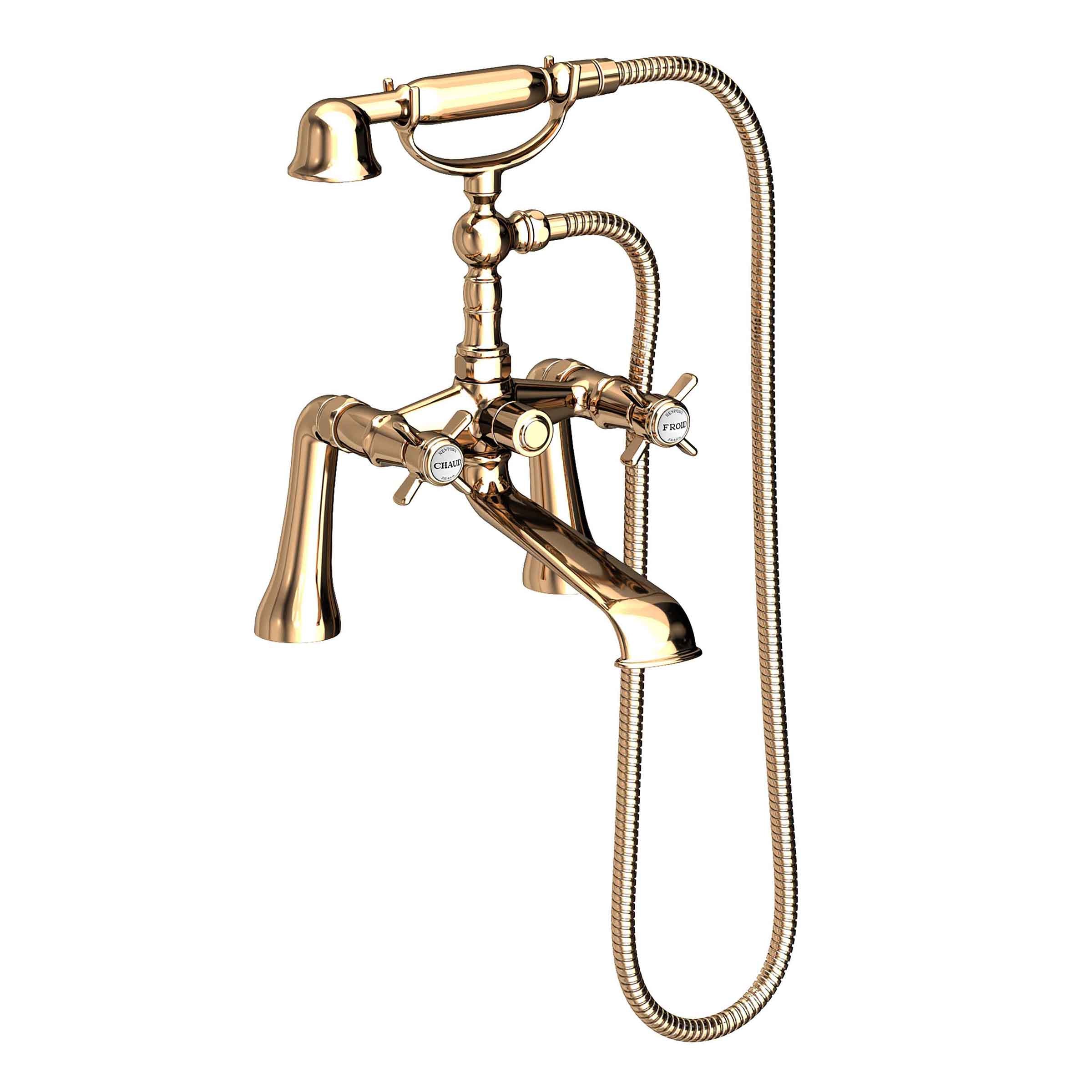 Newport Brass Fairfield Exposed Tub & Hand Shower Set - Deck Mount