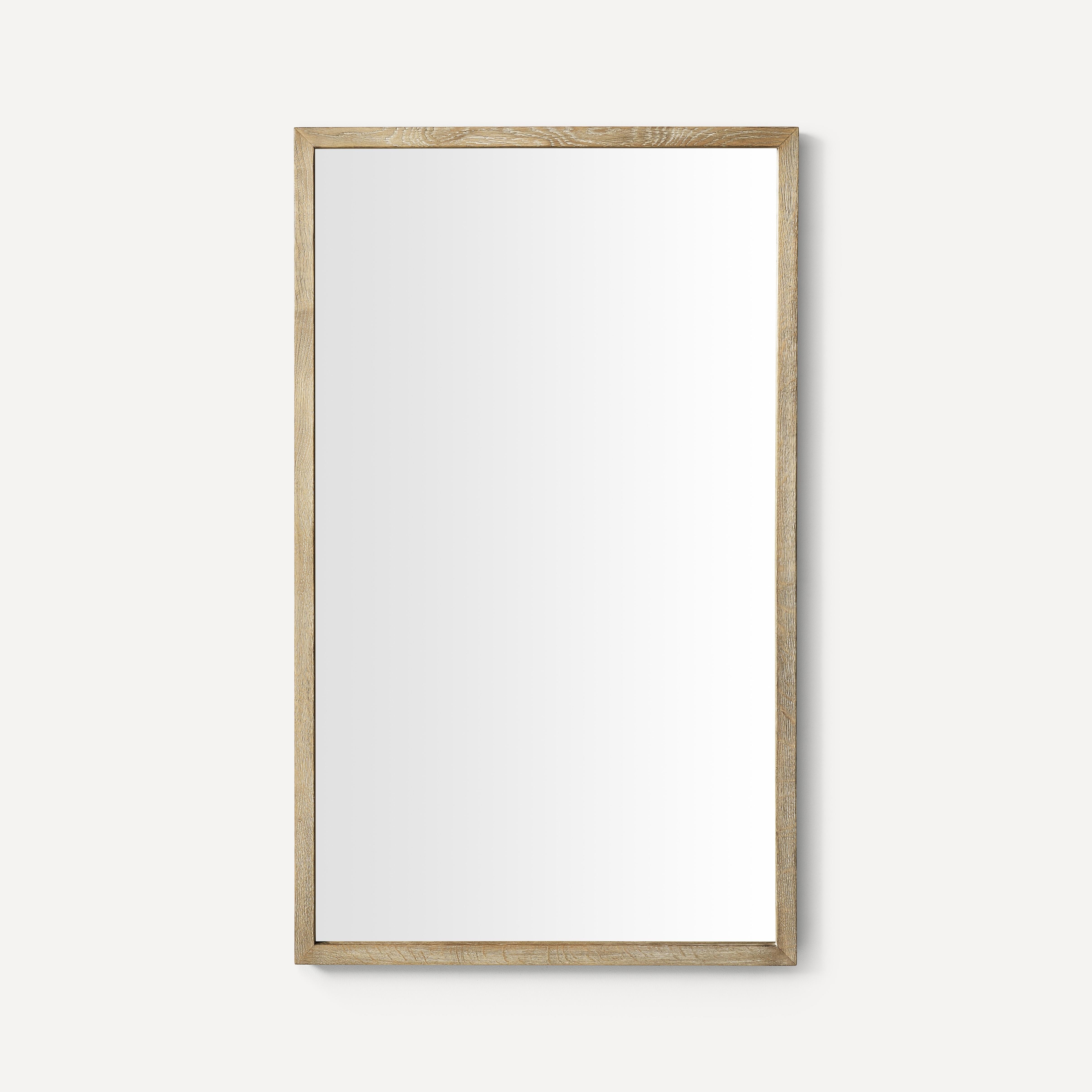 Robern Thin Framed Wood Mirror, 24"x 40"x 1-1/2"