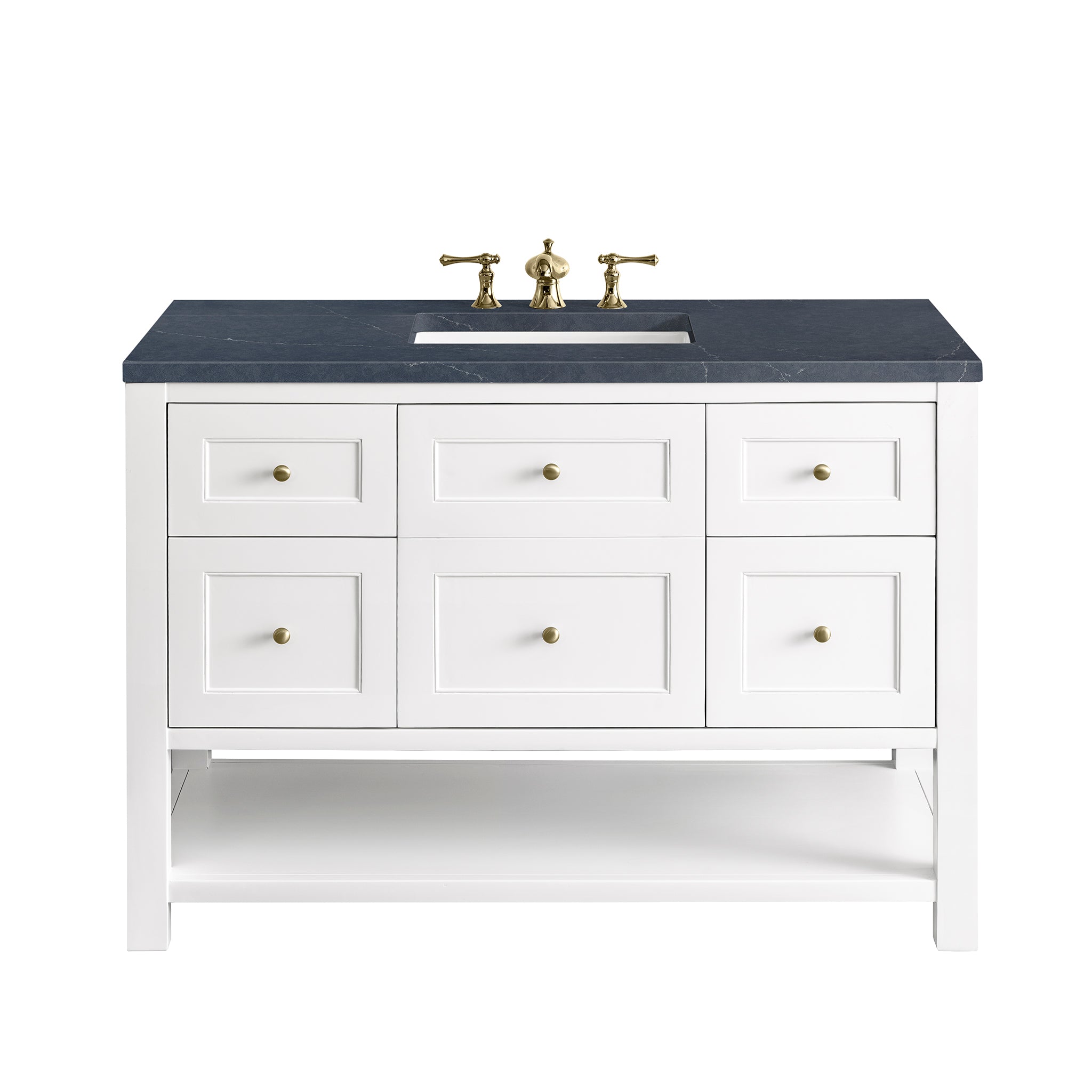 James Martin Vanities Breckenridge 48" Single Vanity - Bright White