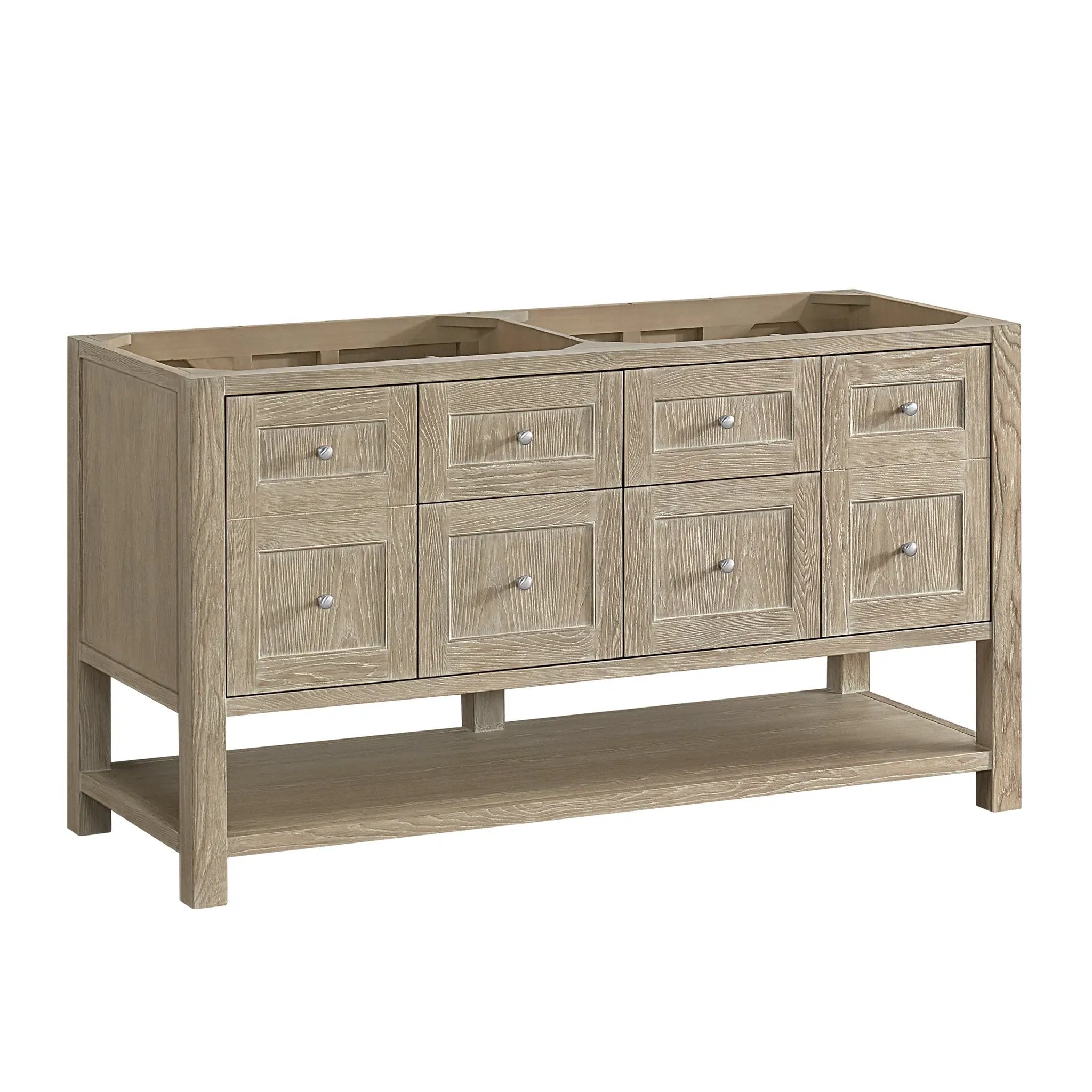 whitewashed oak vanity