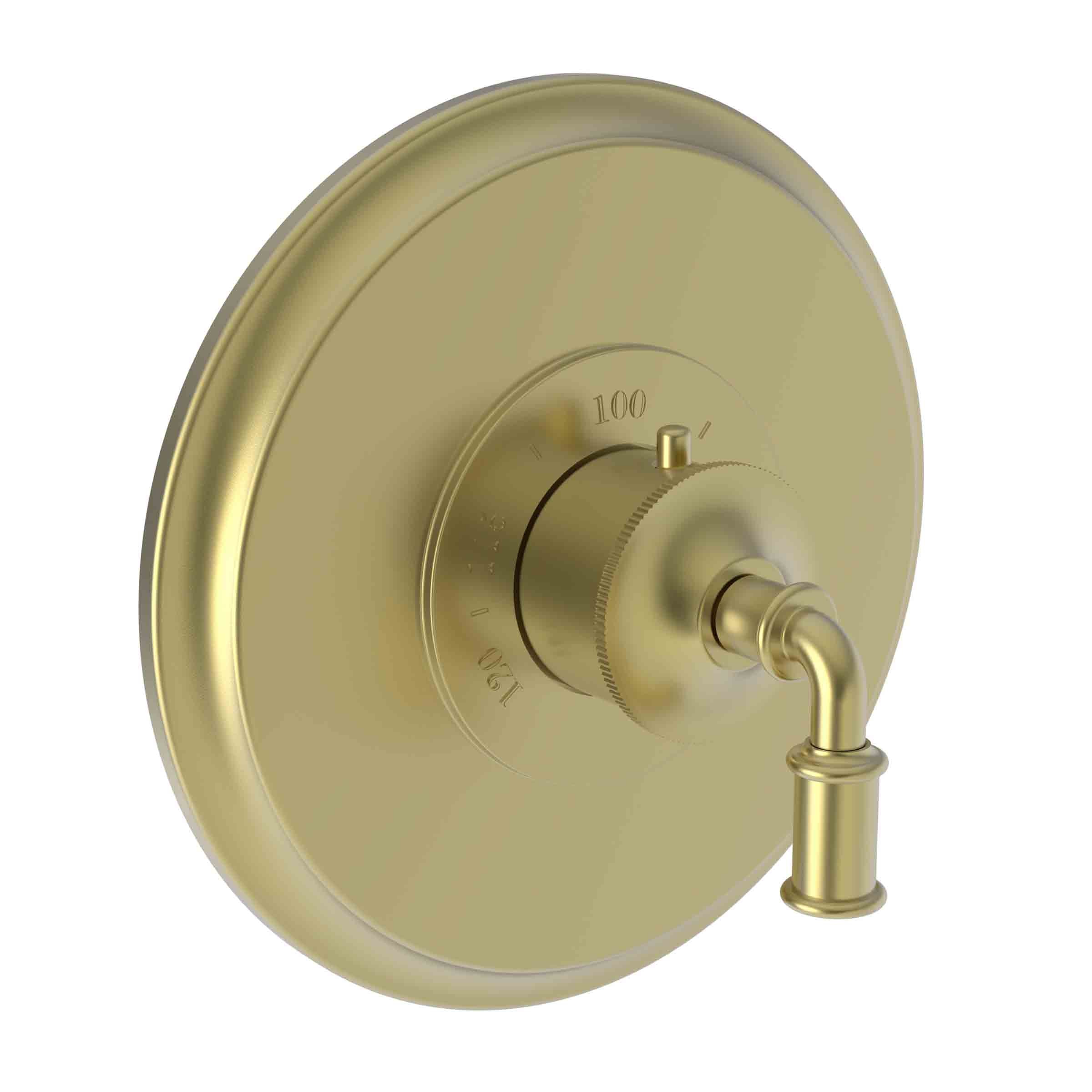 Newport Brass Taft 3/4" Round Thermostatic Trim Plate with Handle