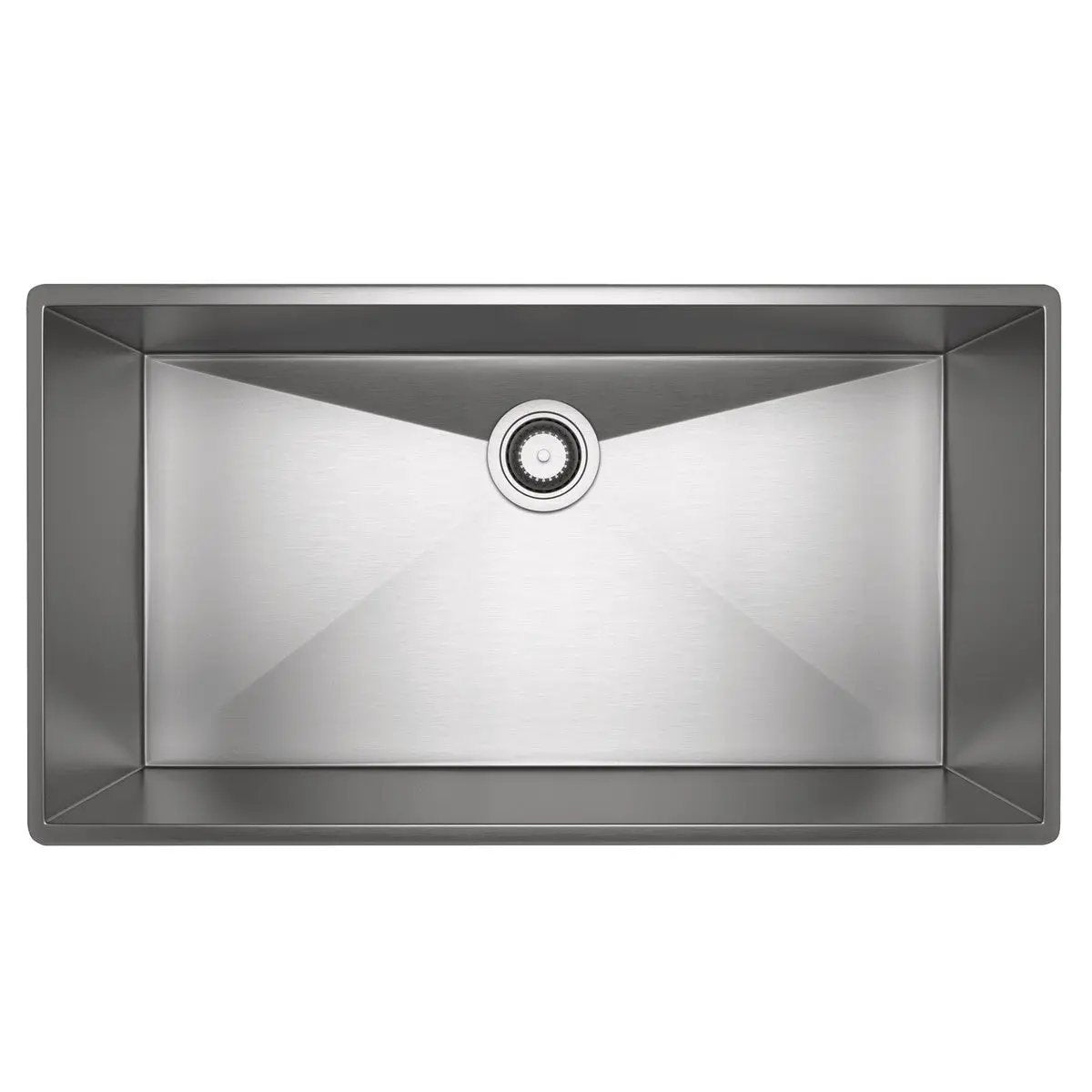 Rohl Forze 33" Single Bowl Stainless Steel Kitchen Sink by Rohl