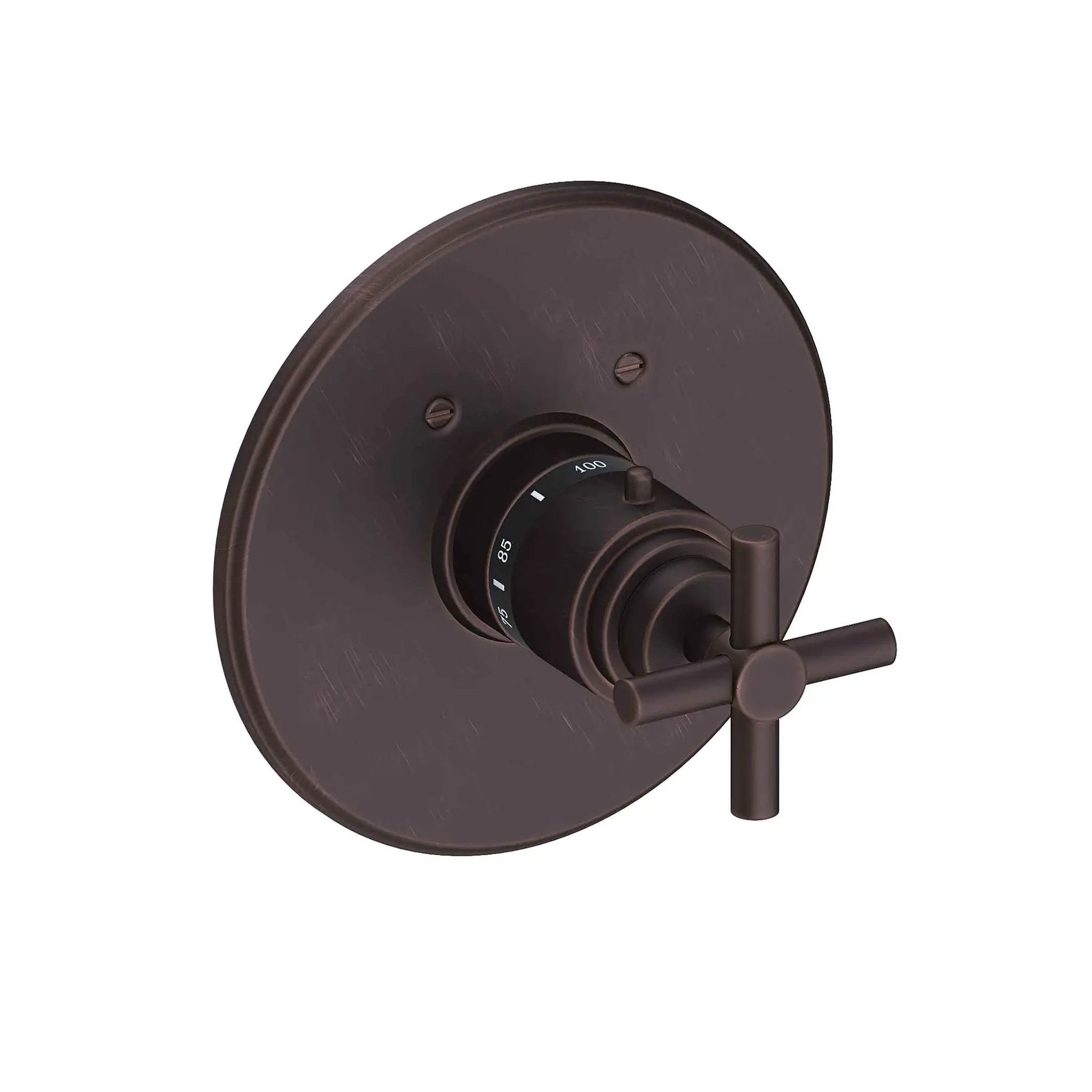 Newport Brass East Linear 3/4" Round Thermostatic Trim Plate with Handle by Newport Brass