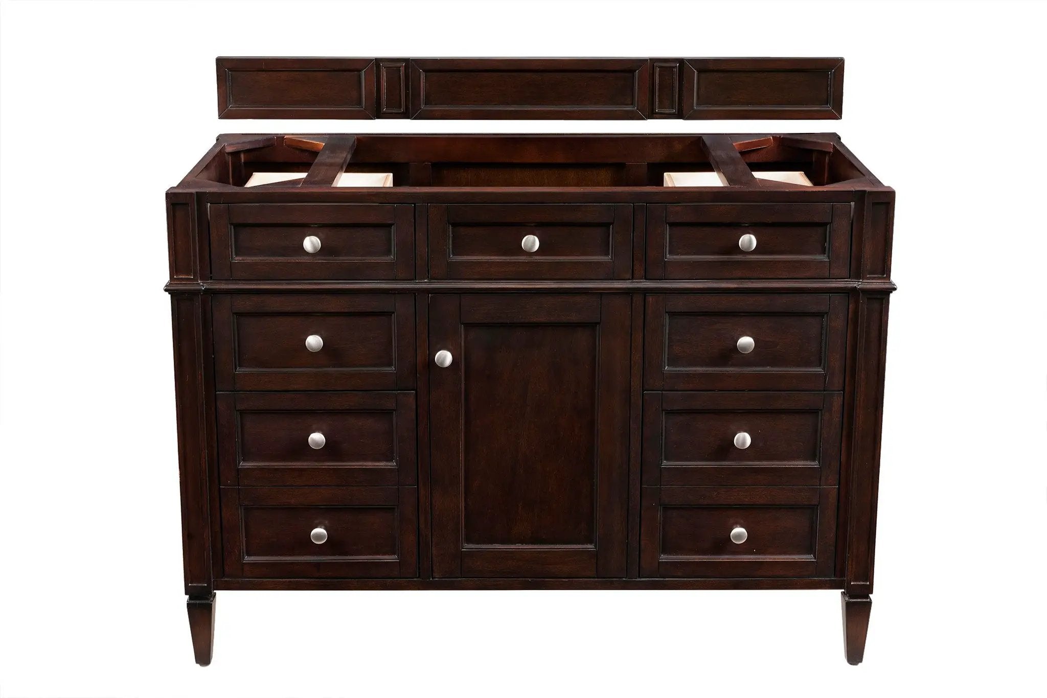 burnished mahogany vanity