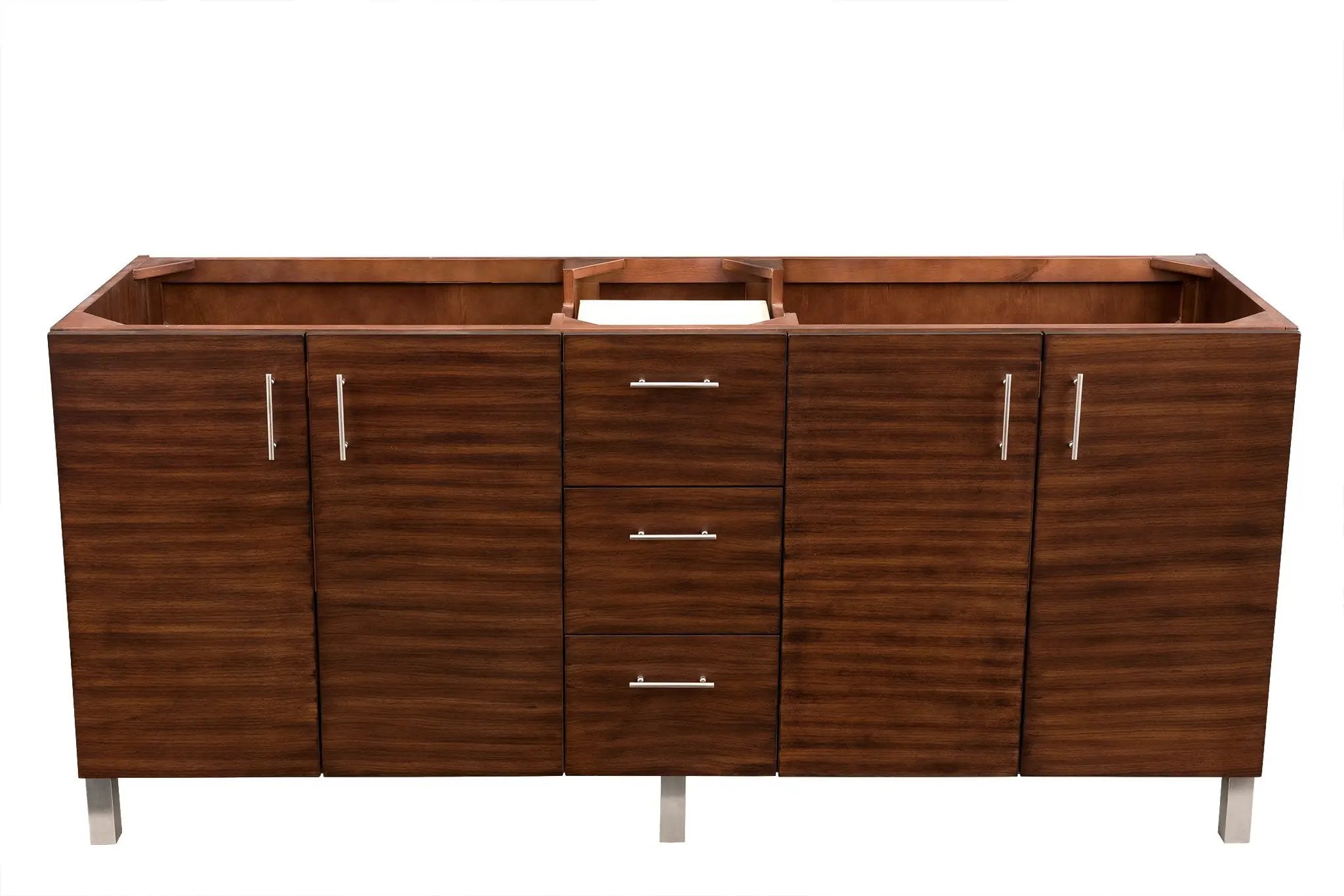 american walnut vanity