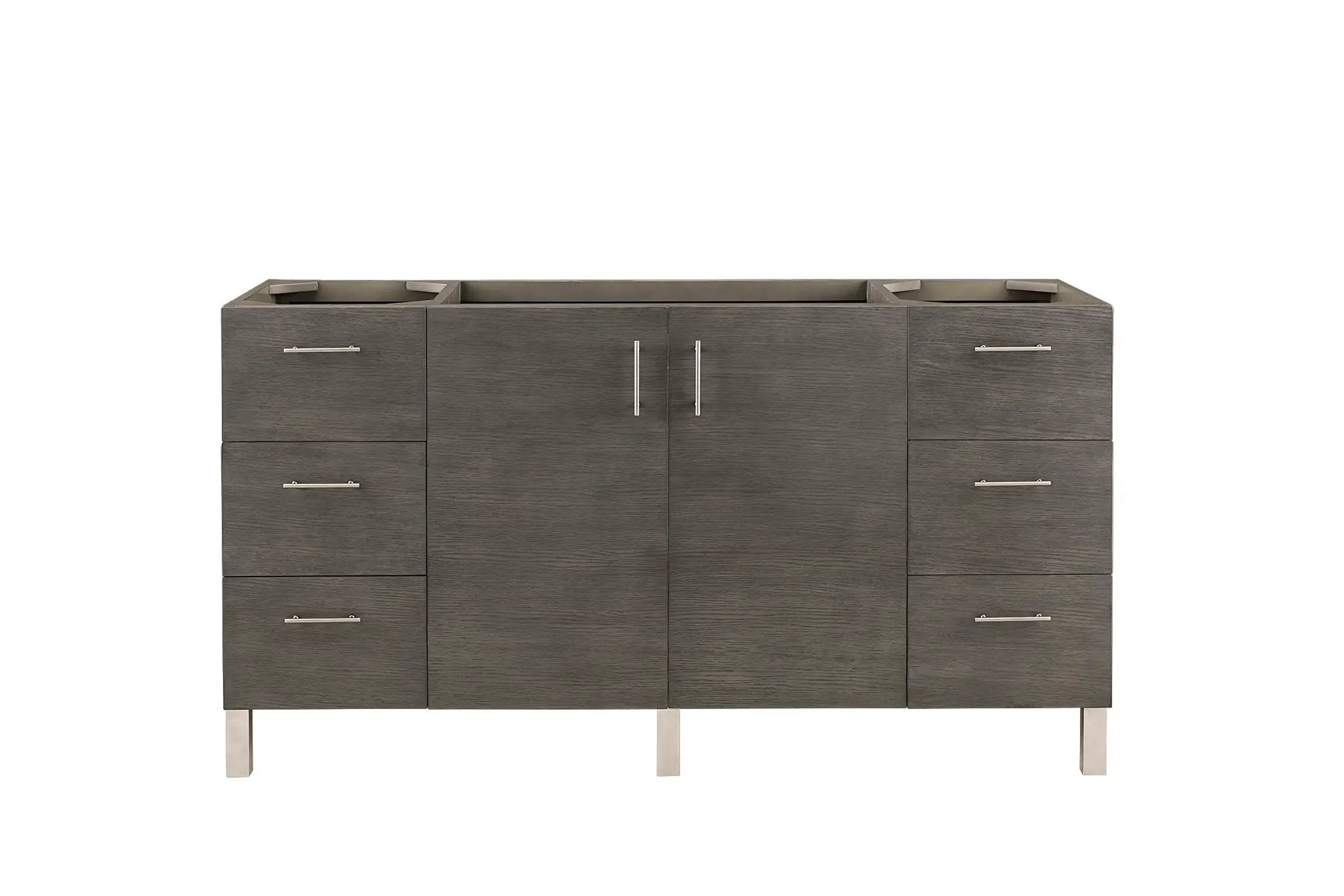 silver oak vanity