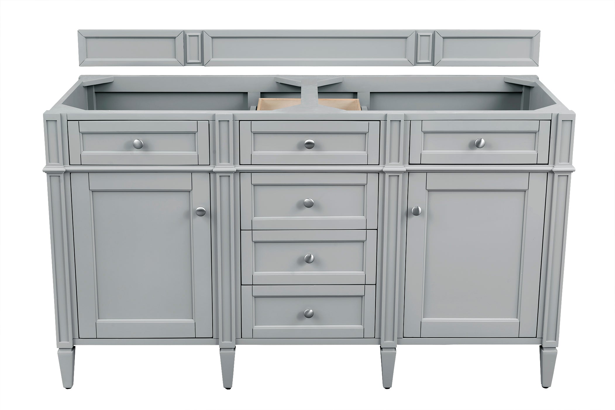 James Martin Vanities Brittany 60" Double Vanity - Urban Gray