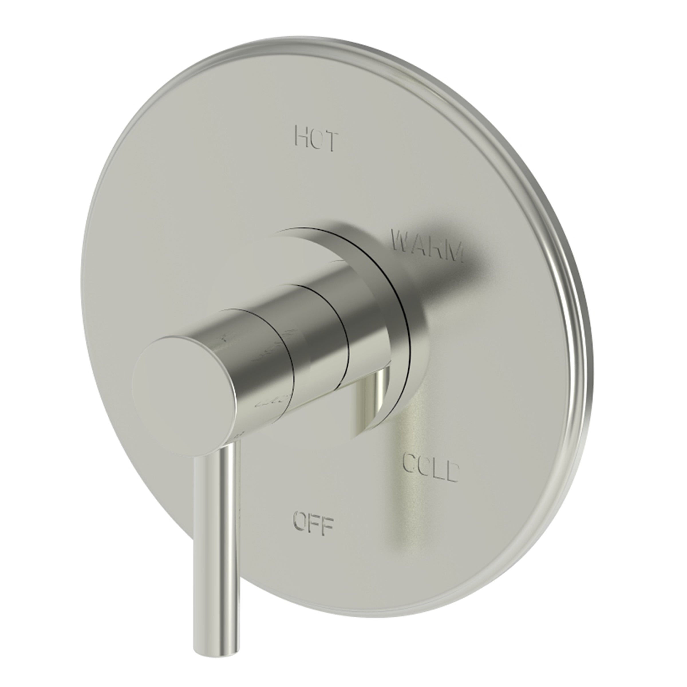 Newport Brass East Linear Balanced Pressure Shower Trim Plate with Handle. Less showerhead, arm and flange.
