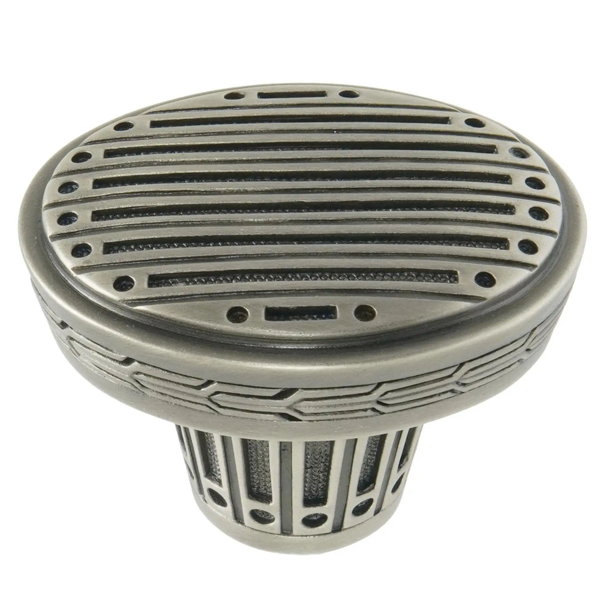 antique nickel knob
