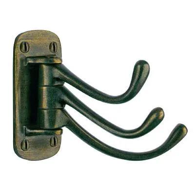 antique brass coat hook