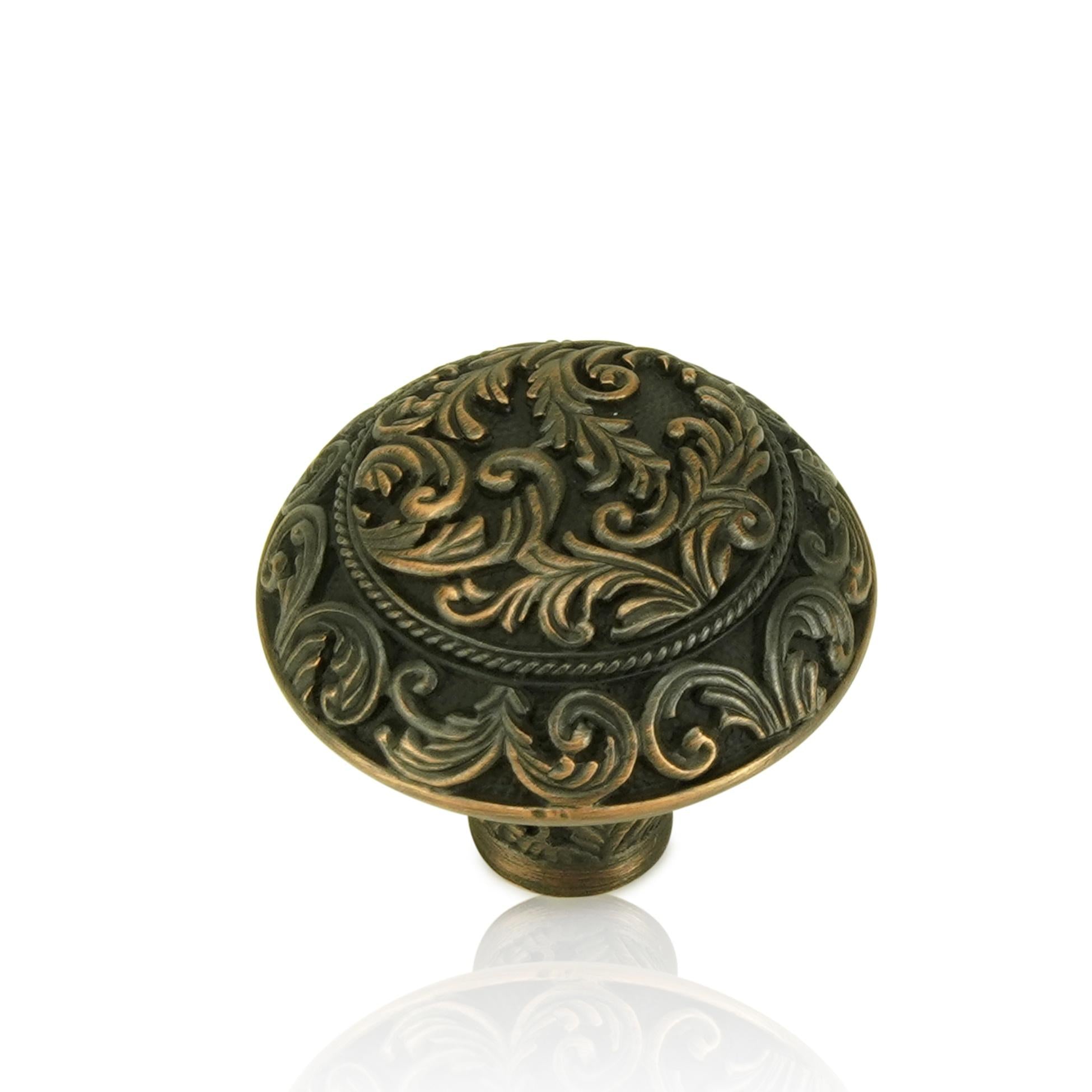 oiled bronze knob