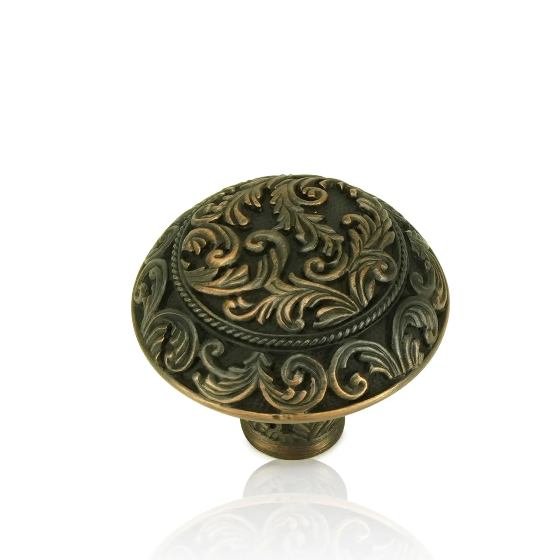 oiled bronze knob