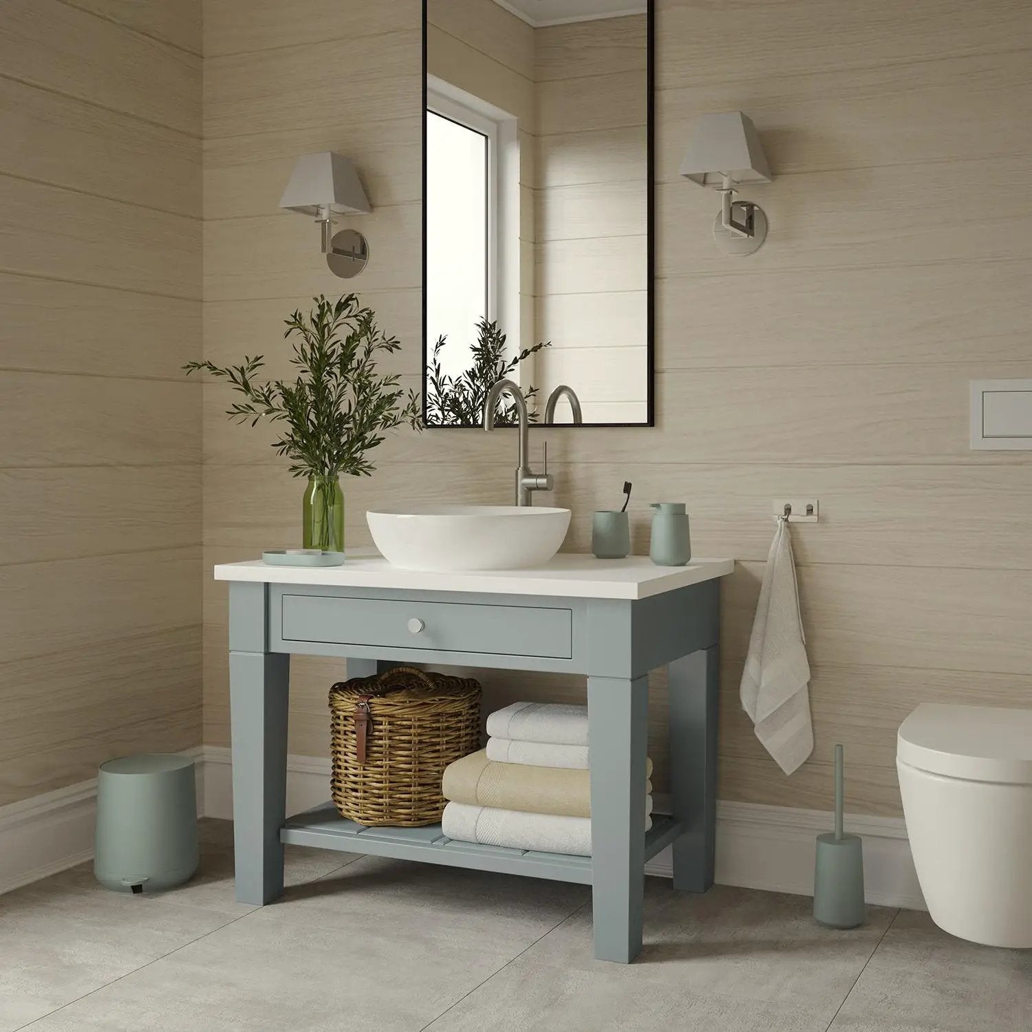 eucalyptus toilet brush