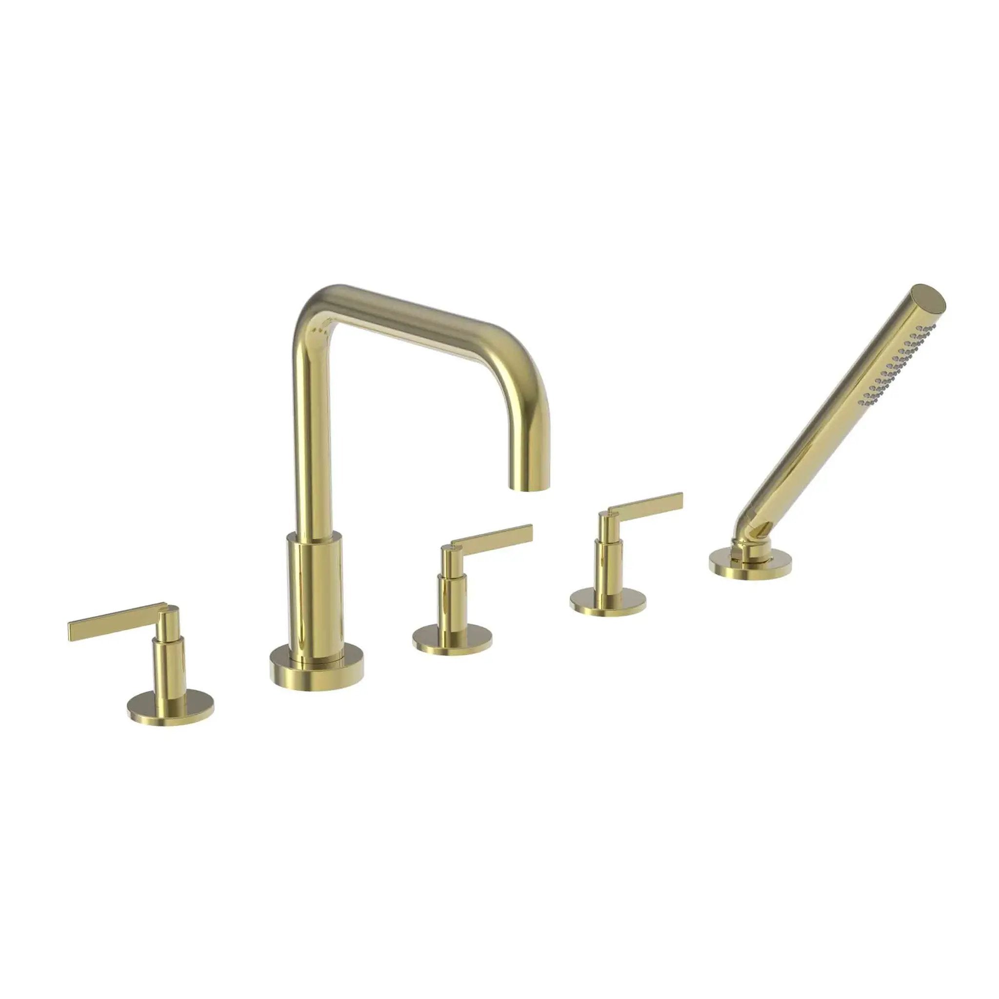 Newport Brass Tolmin Roman Tub Faucet with Hand Shower by Newport Brass