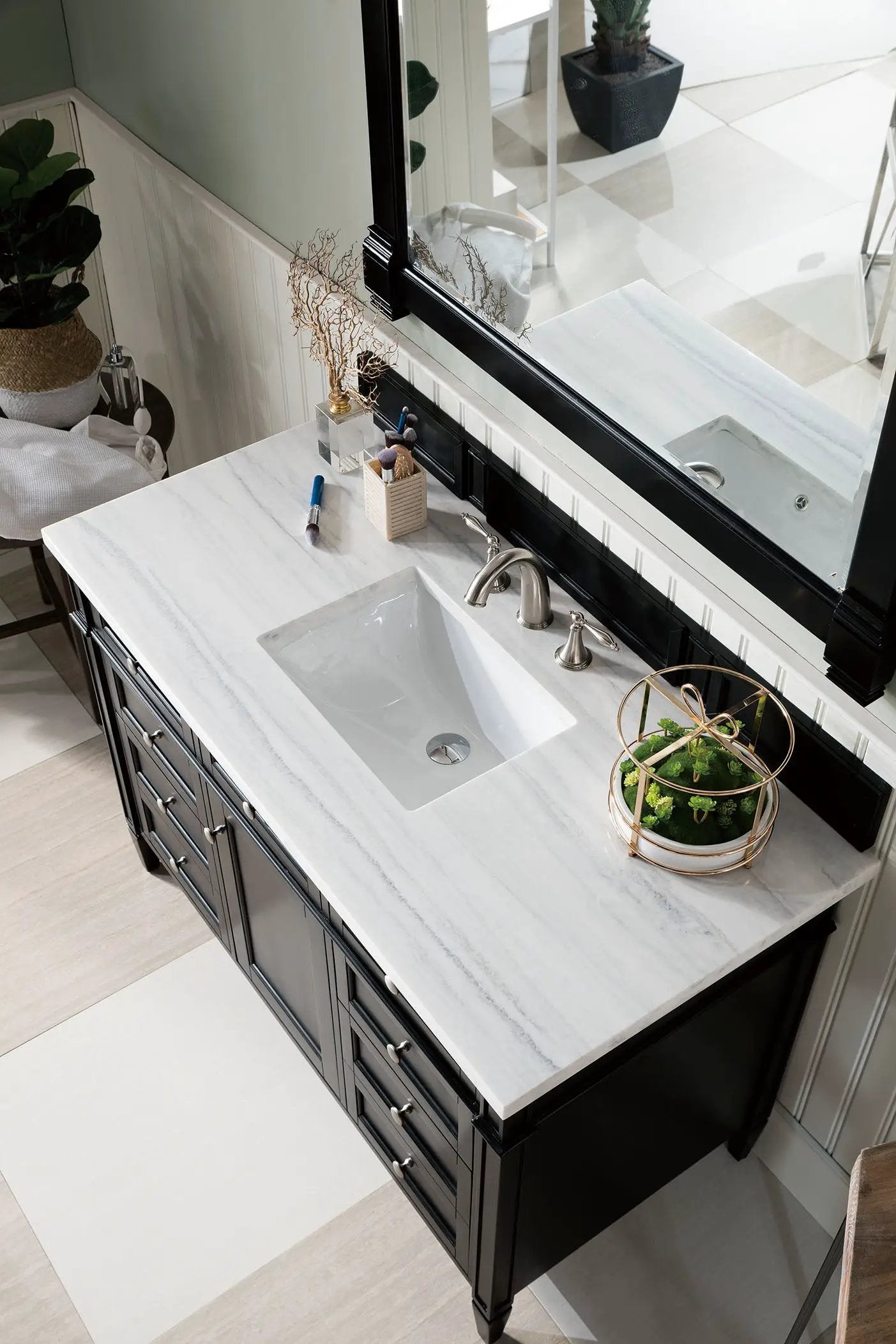 black onyx vanity