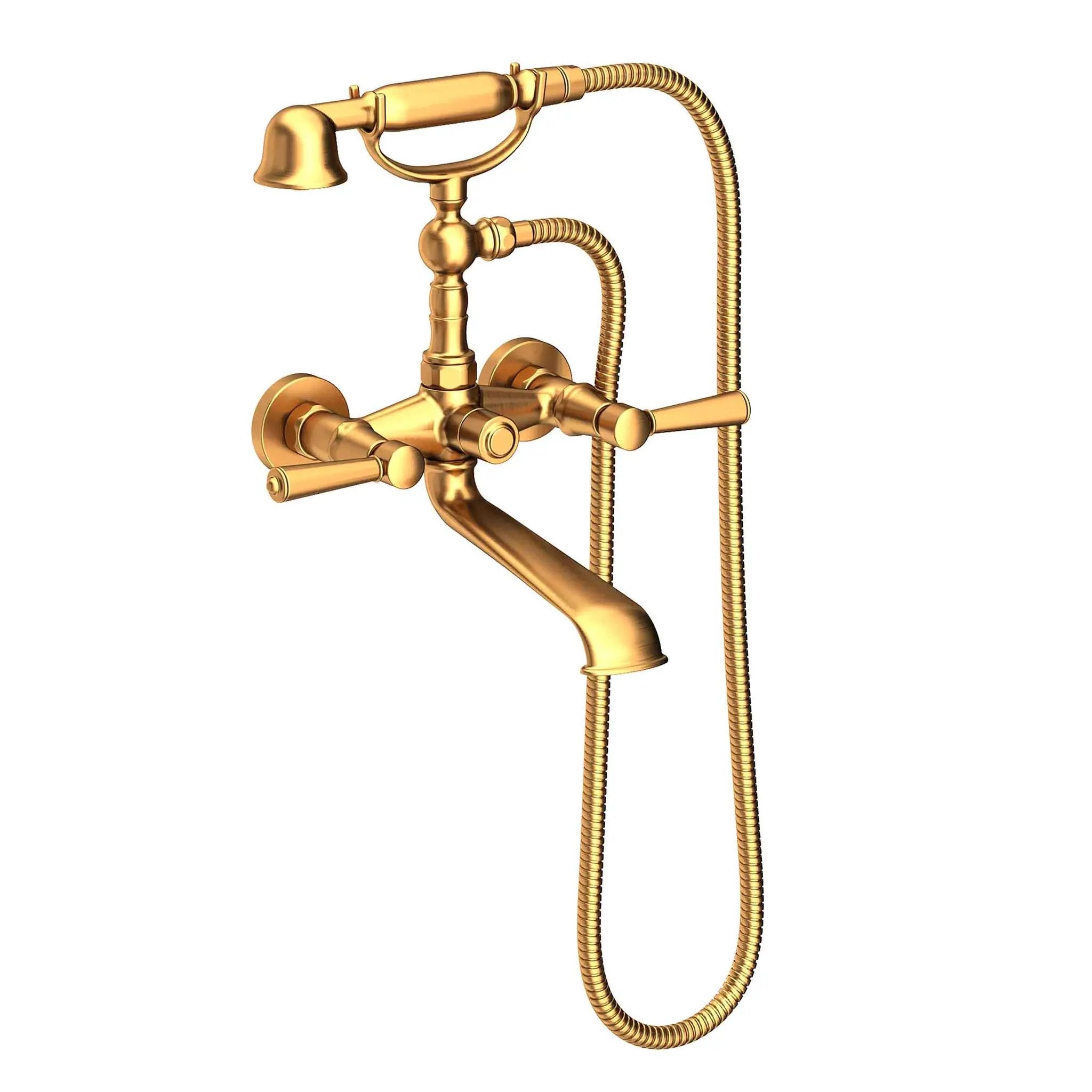 Newport Brass Metropole Exposed Tub & Hand Shower Set - Wall Mount by Newport Brass