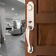 dark bronze door handle and knob