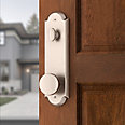 dark bronze door handle and knob